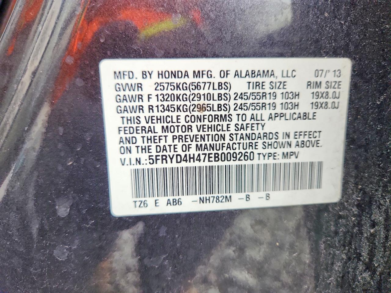 2014 Acura Mdx Technology Серый vin: 5FRYD4H47EB009260