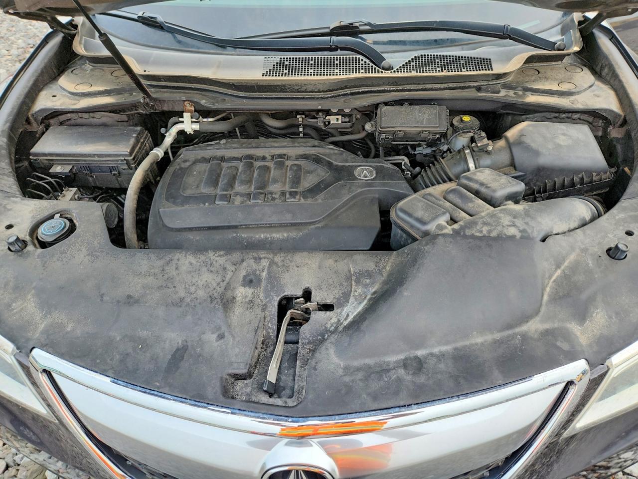 2014 Acura Mdx Technology Серый vin: 5FRYD4H47EB009260