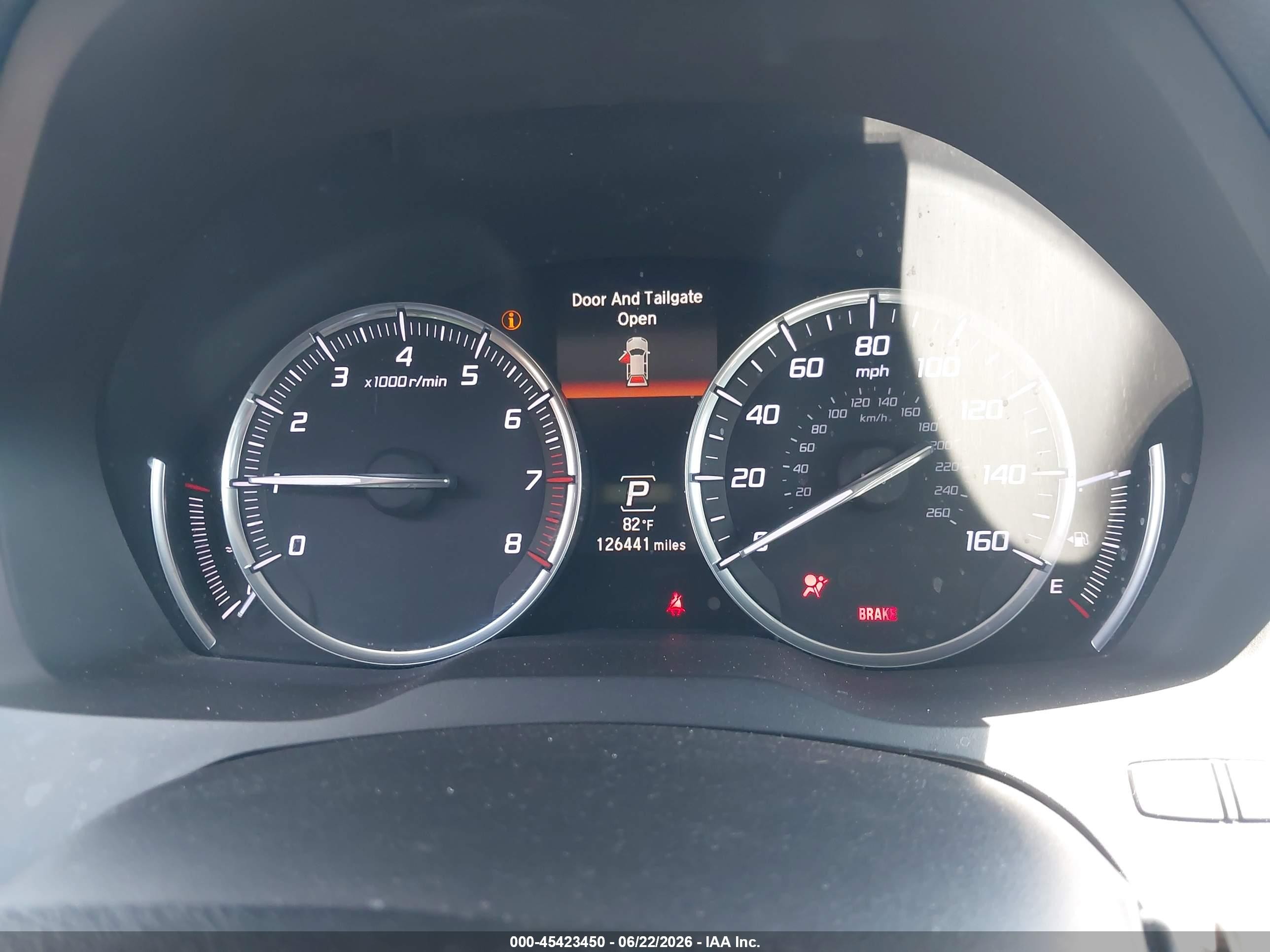 2014 Acura Mdx Technology Package Gray vin: 5FRYD4H47EB015480