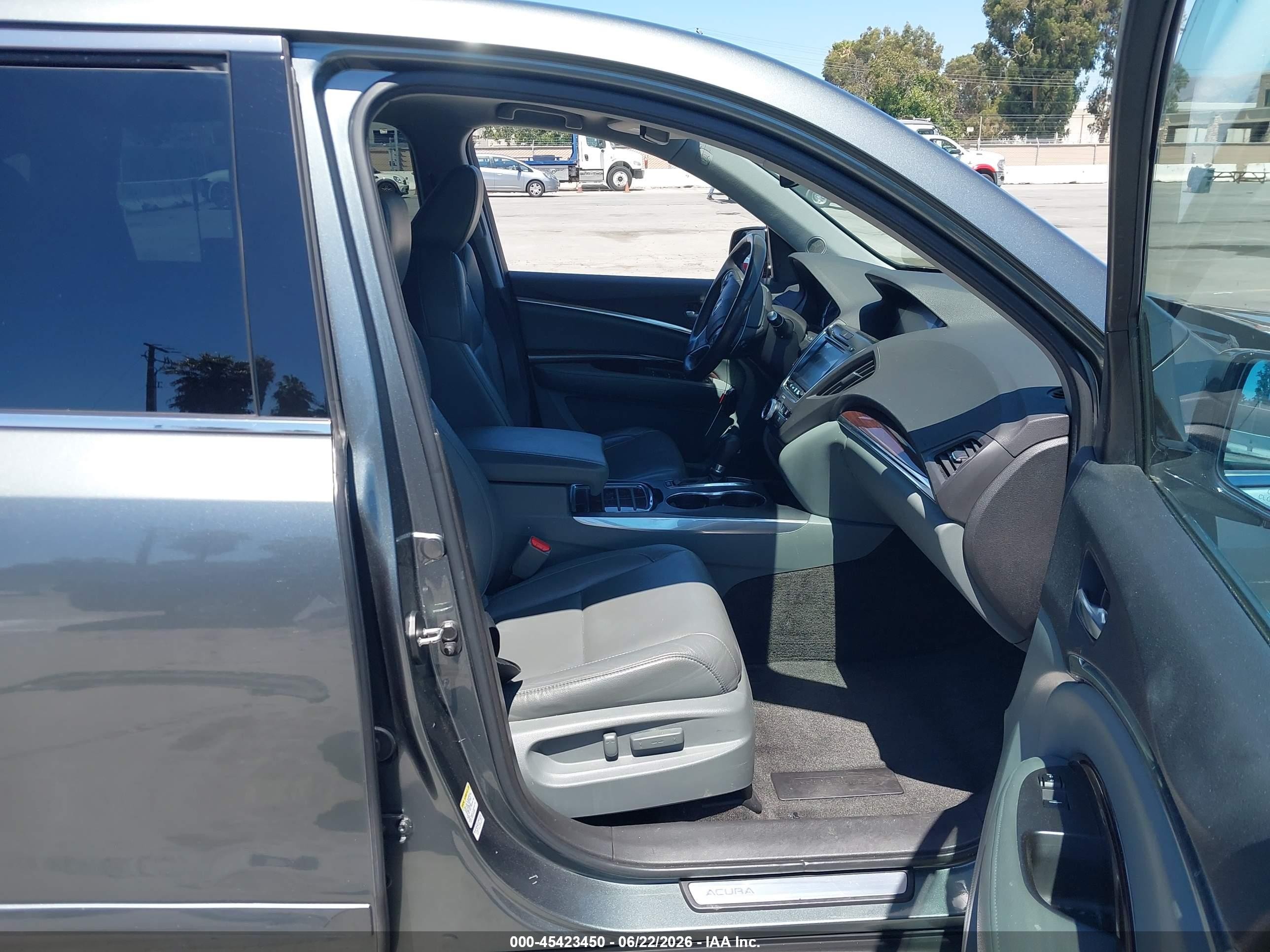 2014 Acura Mdx Technology Package Gray vin: 5FRYD4H47EB015480