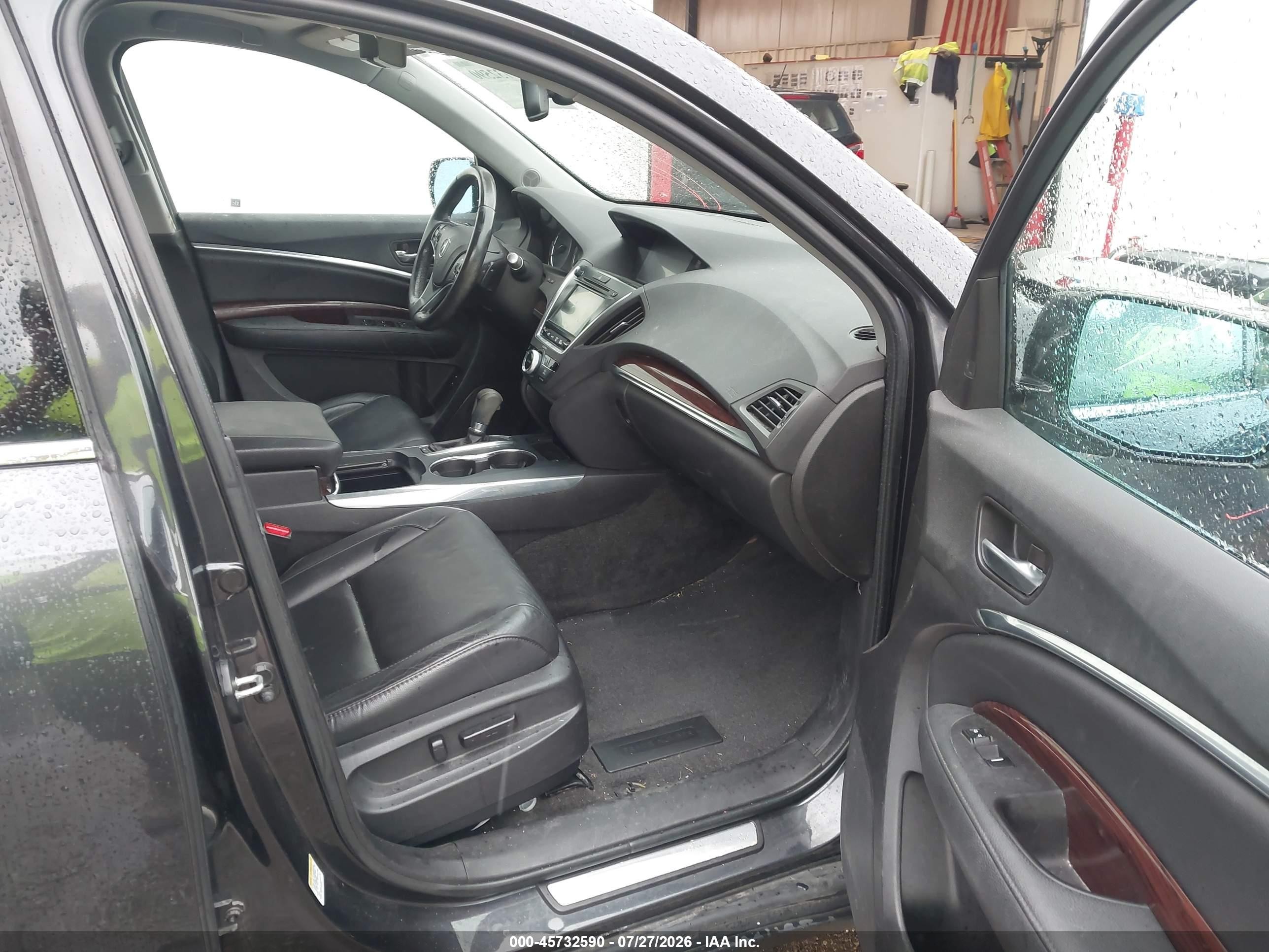 2014 Acura Mdx Technology Package Gray vin: 5FRYD4H47EB044591