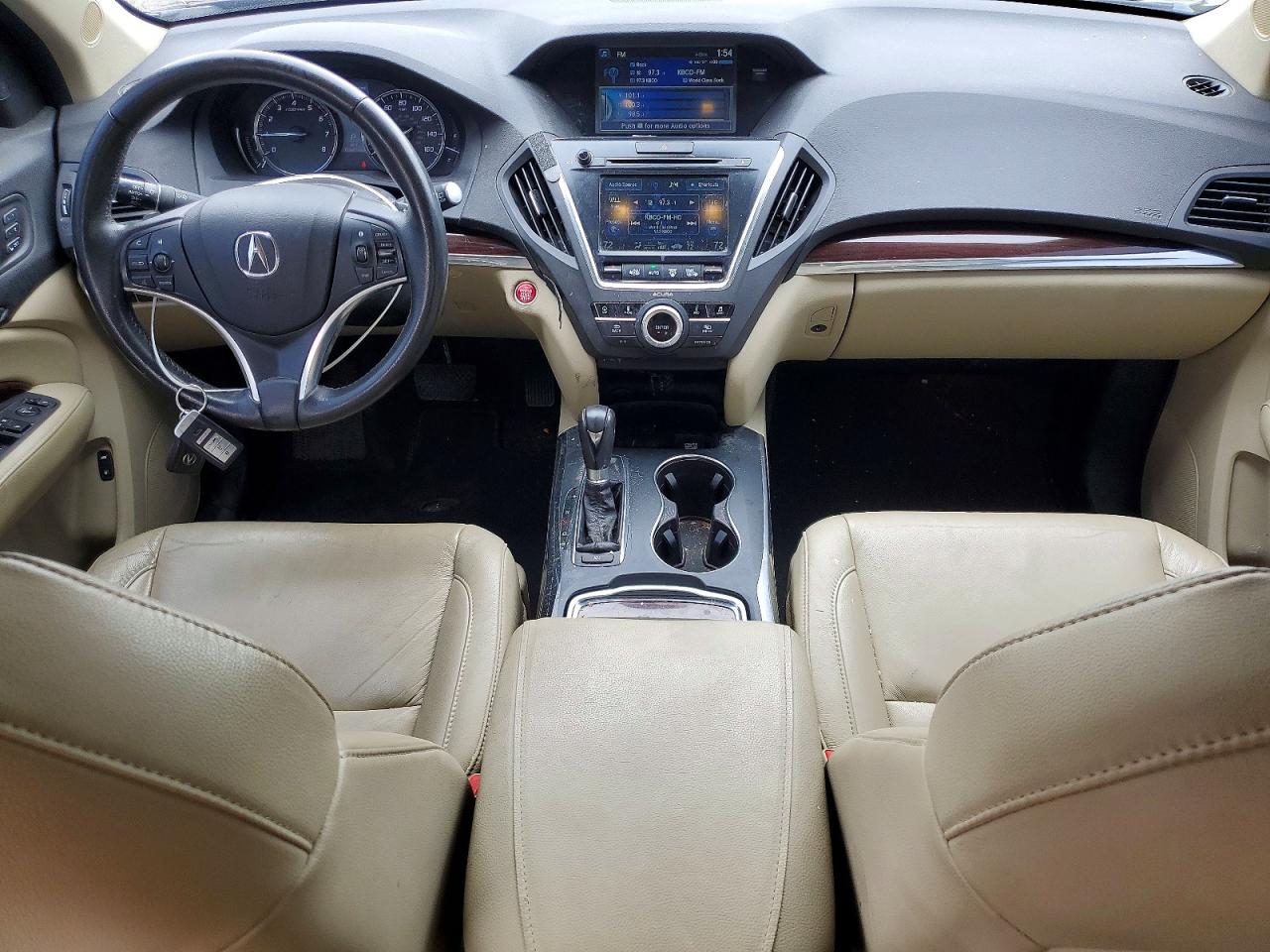 2015 Acura Mdx Technology Burgundy vin: 5FRYD4H47FB015285