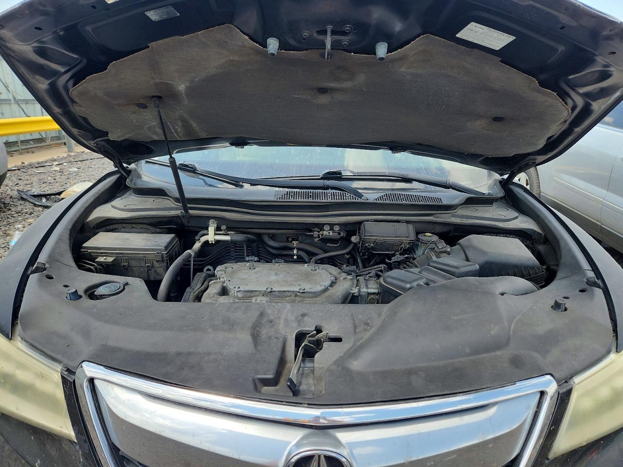 2015 Acura Mdx Technology Black vin: 5FRYD4H47FB021006