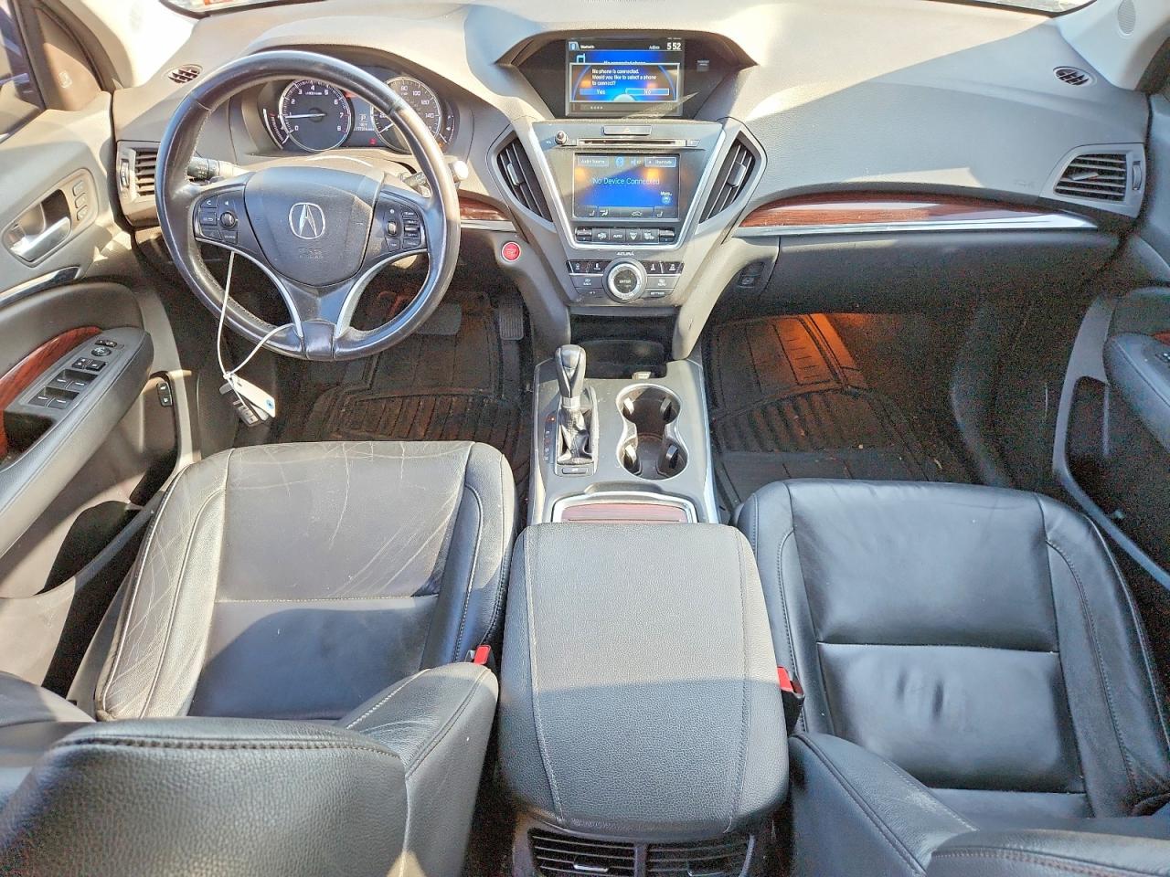 2014 Acura Mdx Technology Gray vin: 5FRYD4H48EB017657