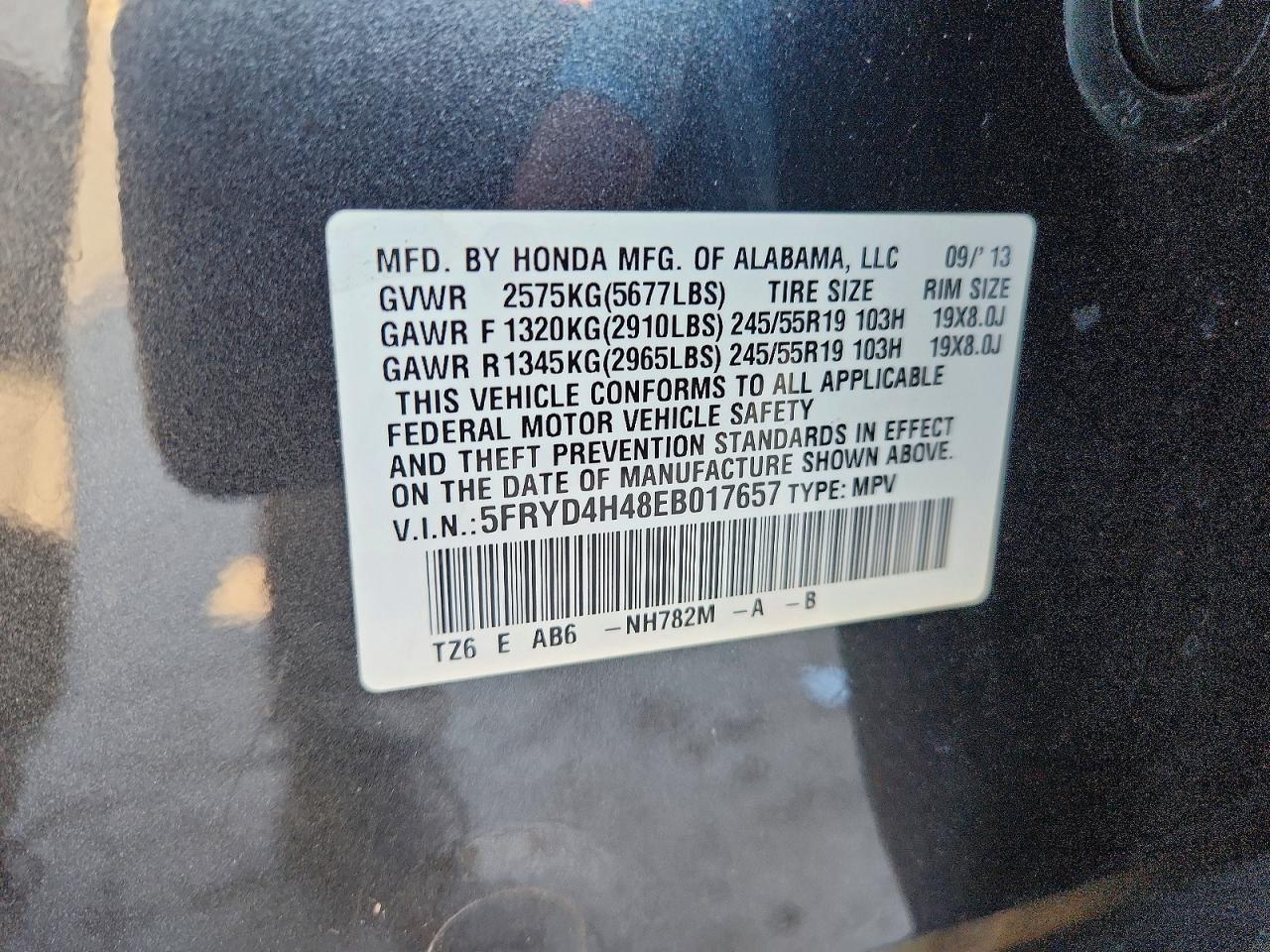 2014 Acura Mdx Technology Gray vin: 5FRYD4H48EB017657