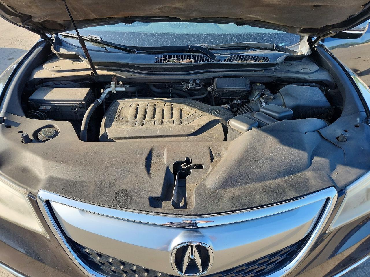2014 Acura Mdx Technology Gray vin: 5FRYD4H48EB017657