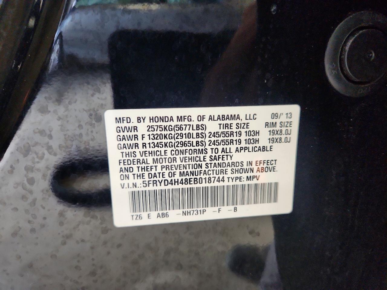 2014 Acura Mdx Technology Black vin: 5FRYD4H48EB018744