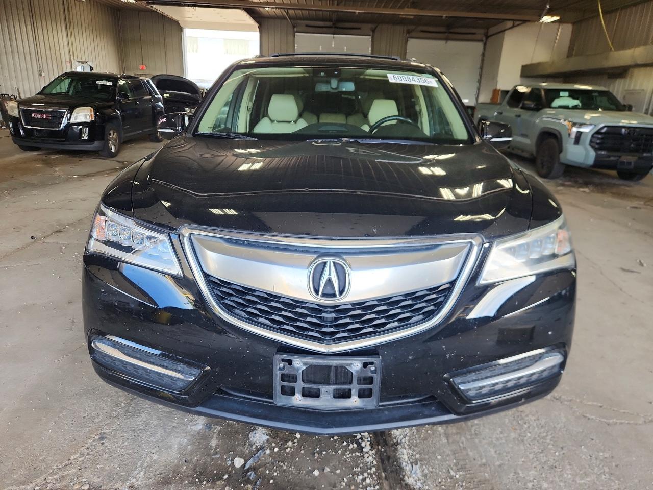 2014 Acura Mdx Technology Black vin: 5FRYD4H48EB018744
