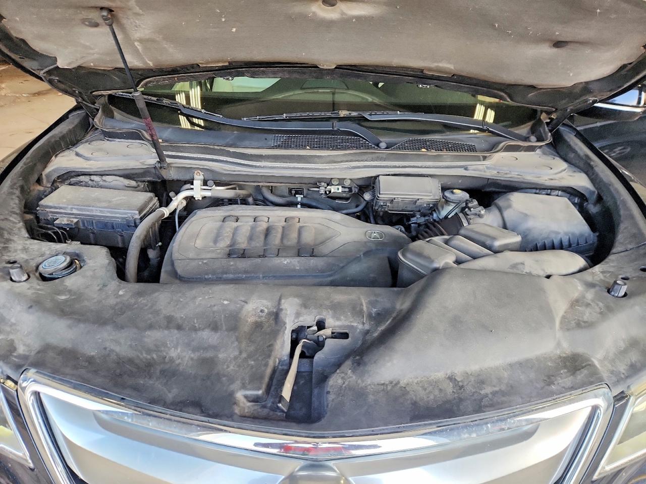 2014 Acura Mdx Technology Black vin: 5FRYD4H48EB018744