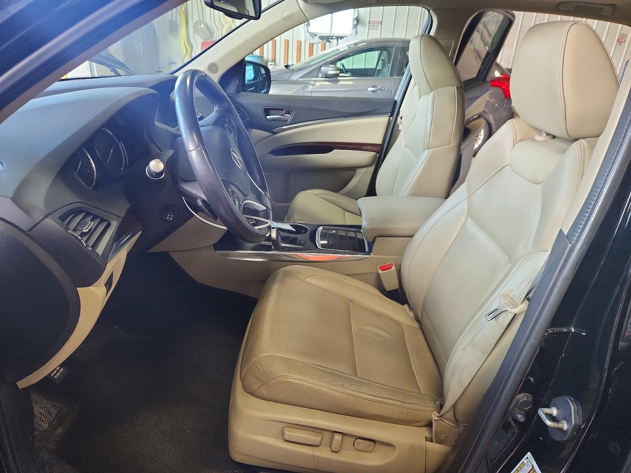 2014 Acura Mdx Technology Black vin: 5FRYD4H48EB018744
