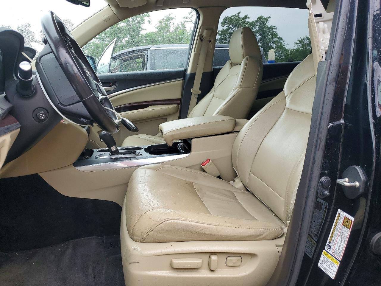 2014 Acura Mdx Technology Black vin: 5FRYD4H48EB025032
