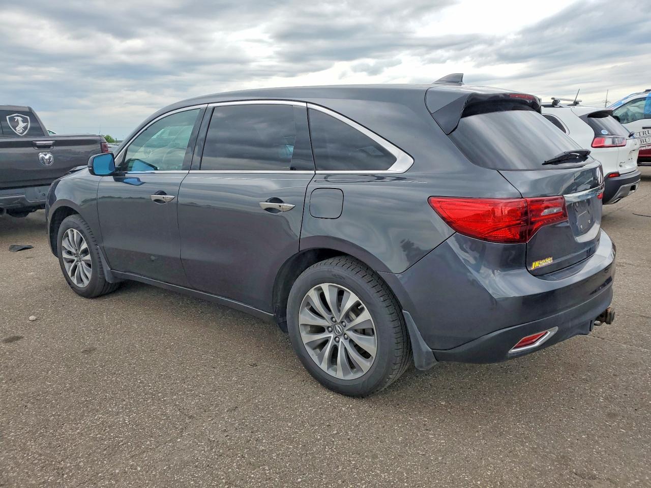 2014 Acura Mdx Technology Charcoal vin: 5FRYD4H48EB035284