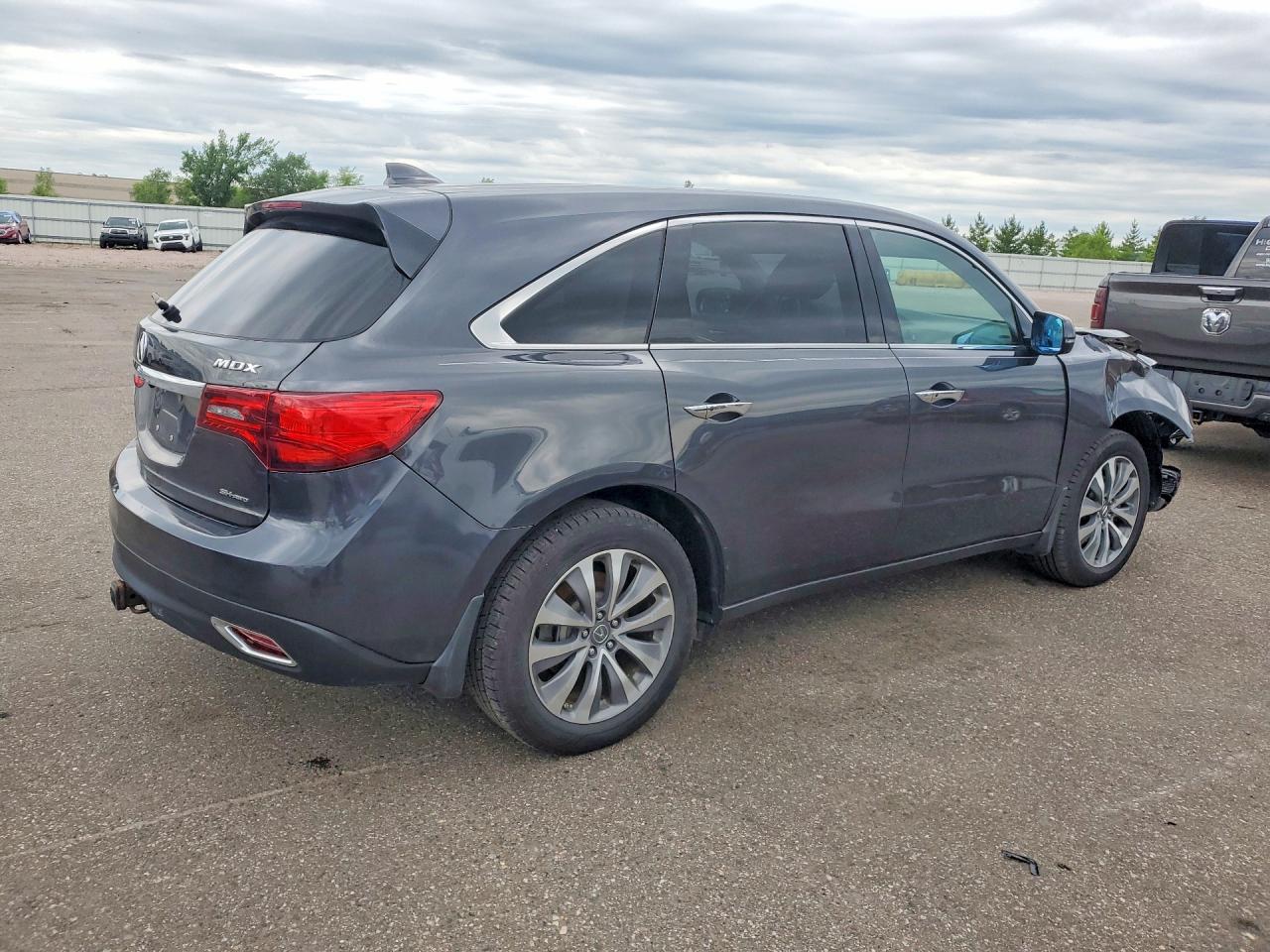 2014 Acura Mdx Technology Charcoal vin: 5FRYD4H48EB035284