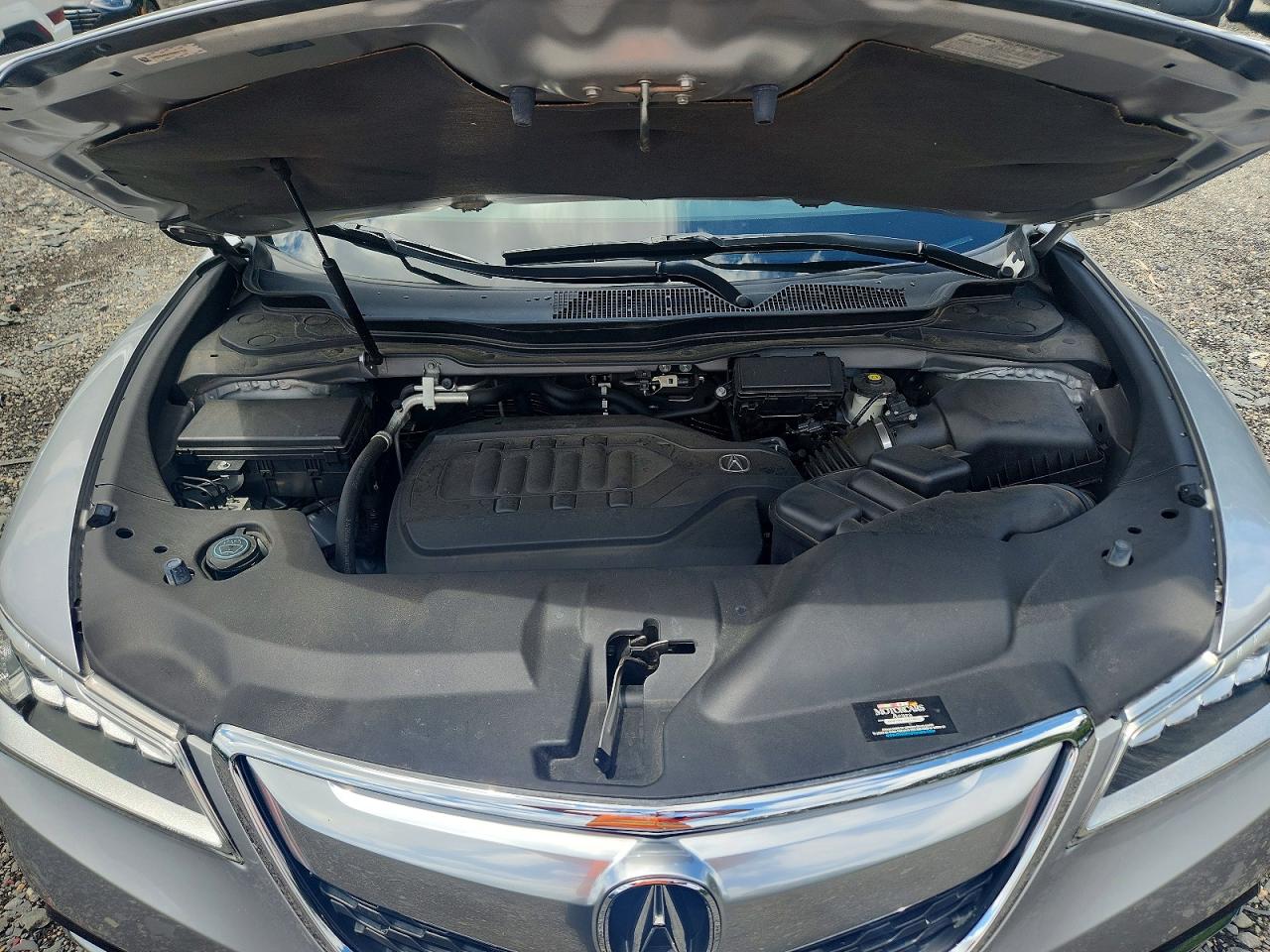 2014 Acura Mdx Technology Silver vin: 5FRYD4H48EB047158