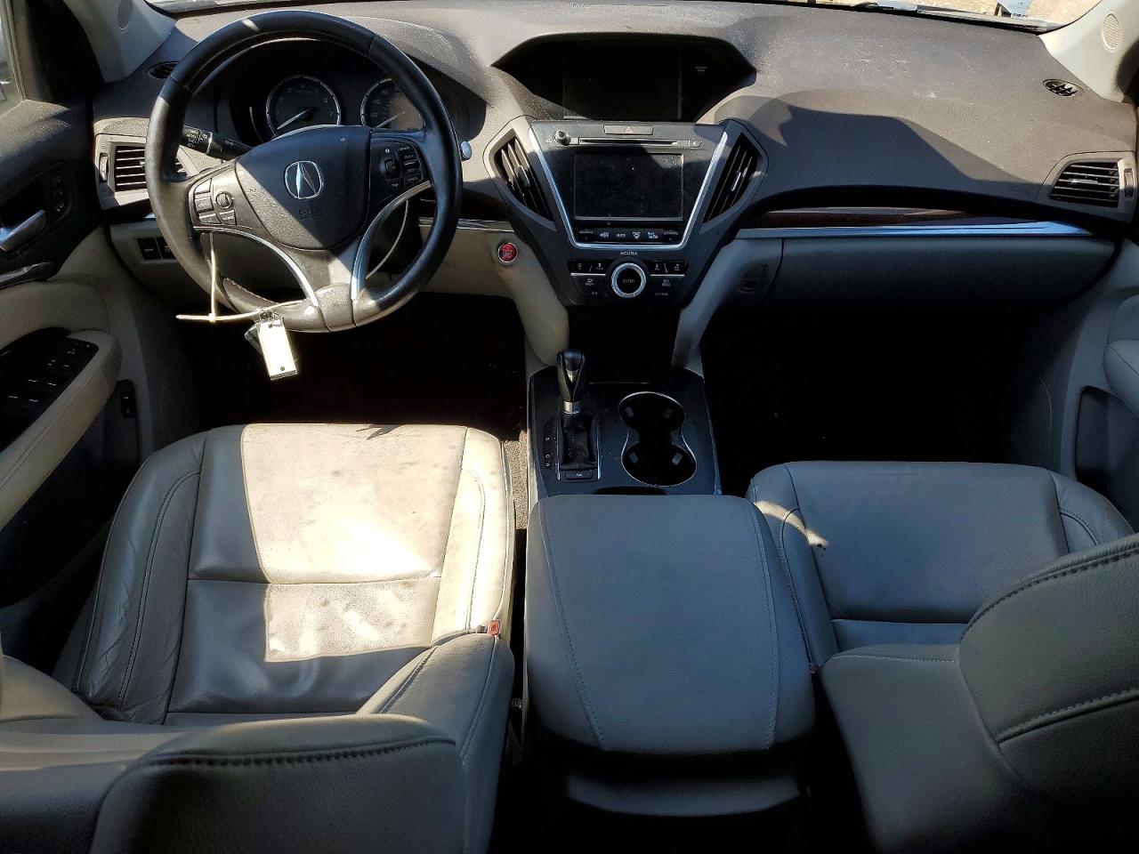 2014 Acura Mdx Technology Silver vin: 5FRYD4H48EB049914