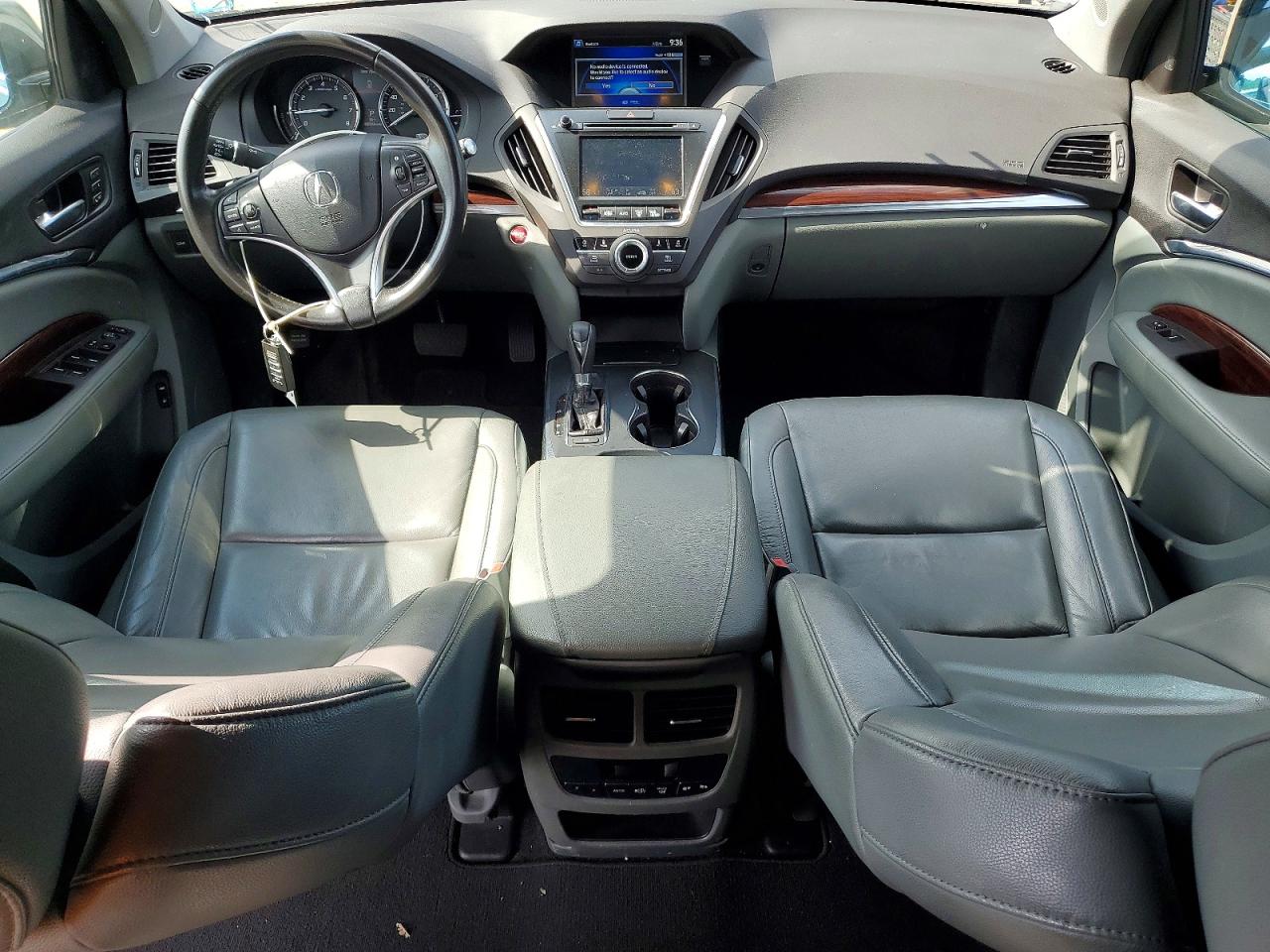2015 Acura Mdx Technology Gray vin: 5FRYD4H48FB011830