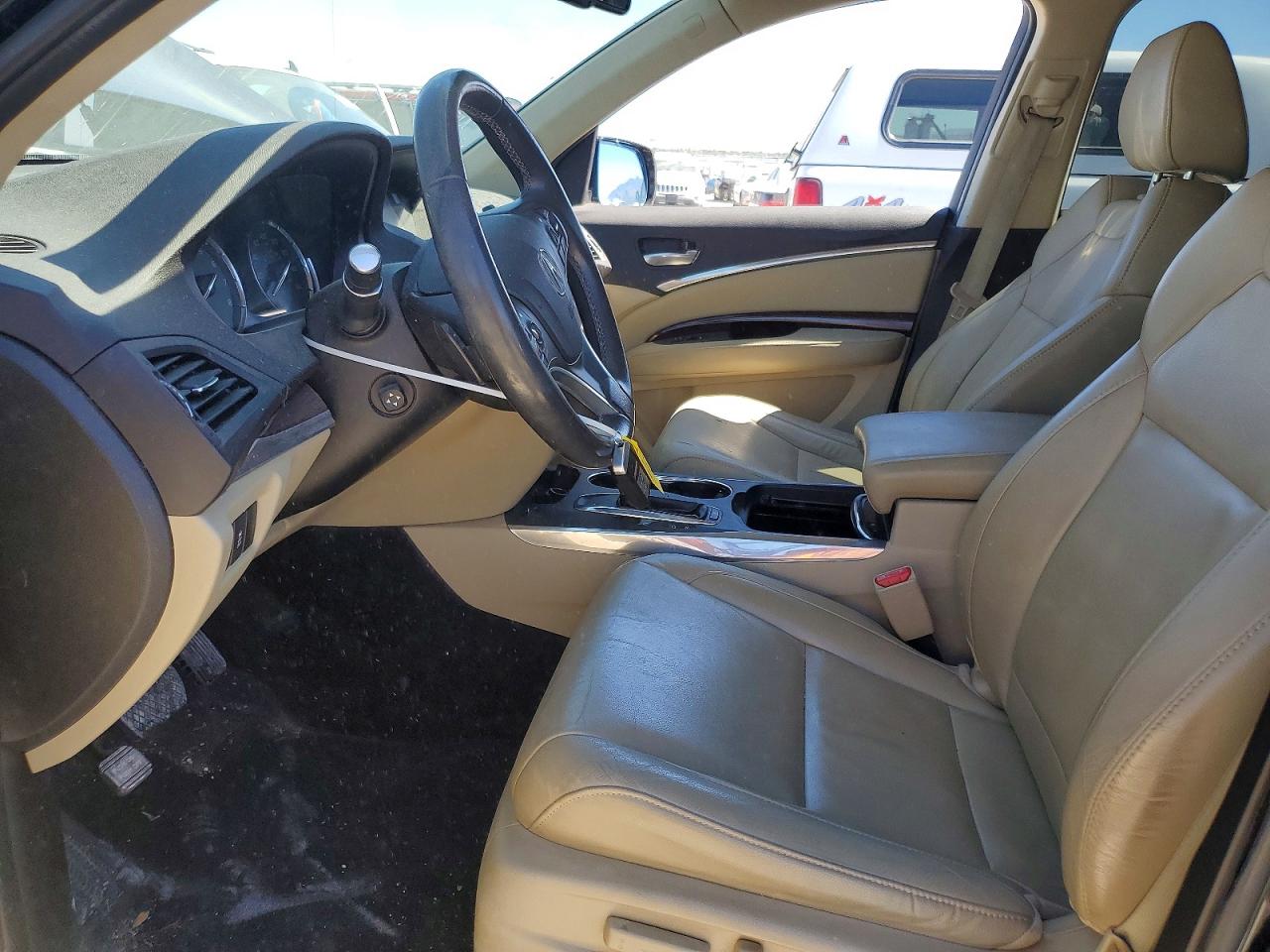 2015 Acura Mdx Technology Black vin: 5FRYD4H48FB017823