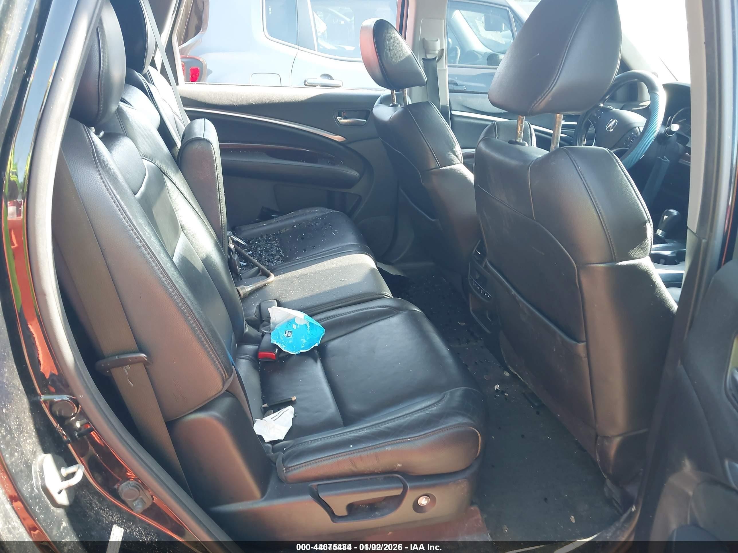 2015 Acura Mdx Technology Package Black vin: 5FRYD4H48FB019524
