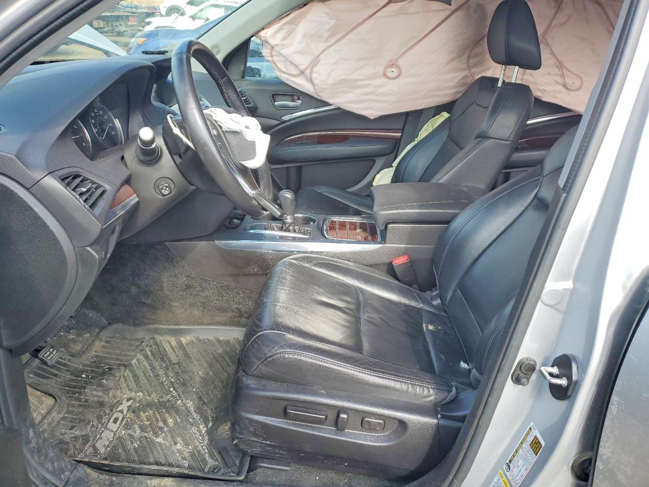 2015 Acura Mdx Technology Silver vin: 5FRYD4H48FB022875