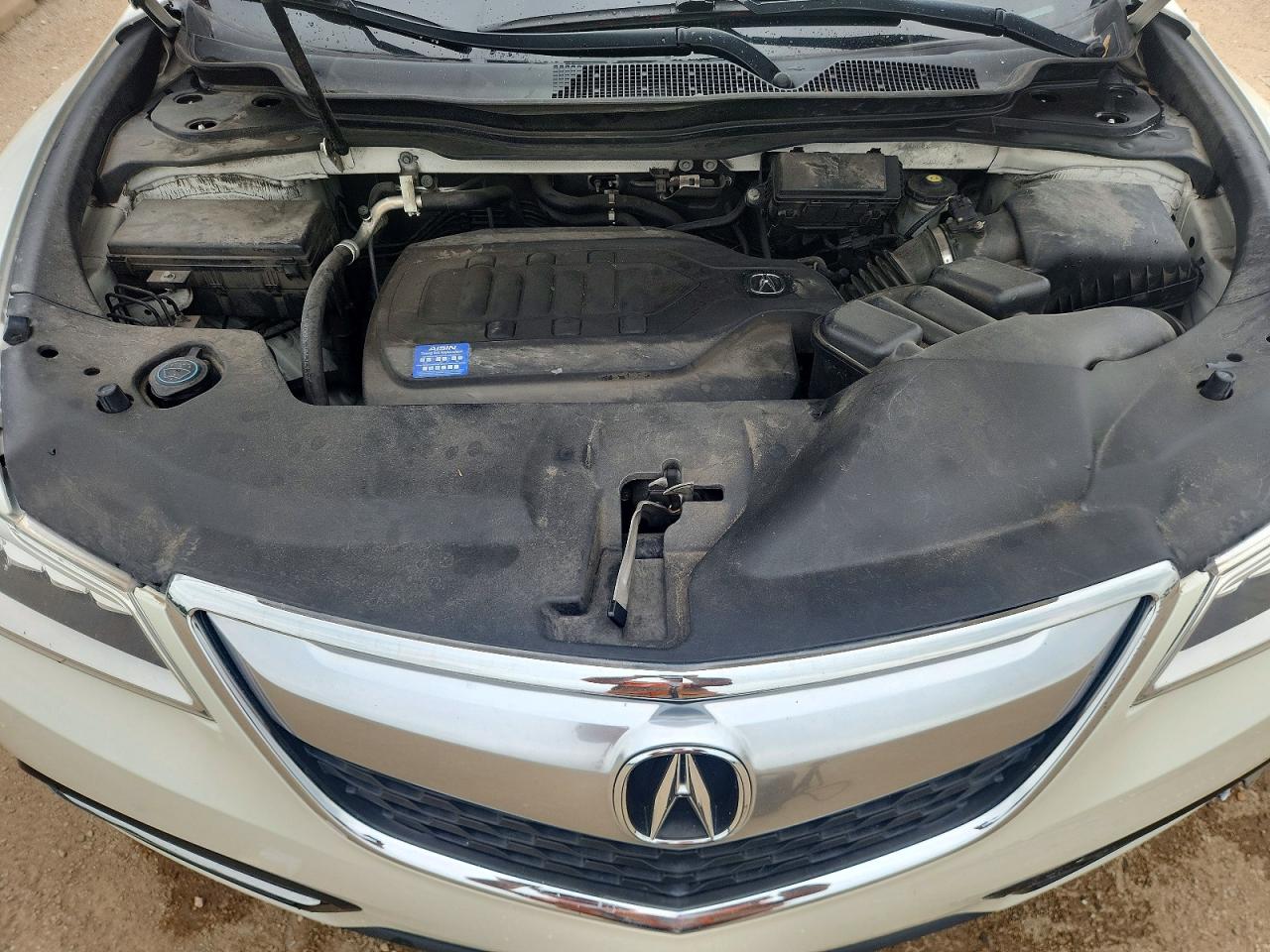 2015 Acura Mdx Technology Белый vin: 5FRYD4H48FB028594