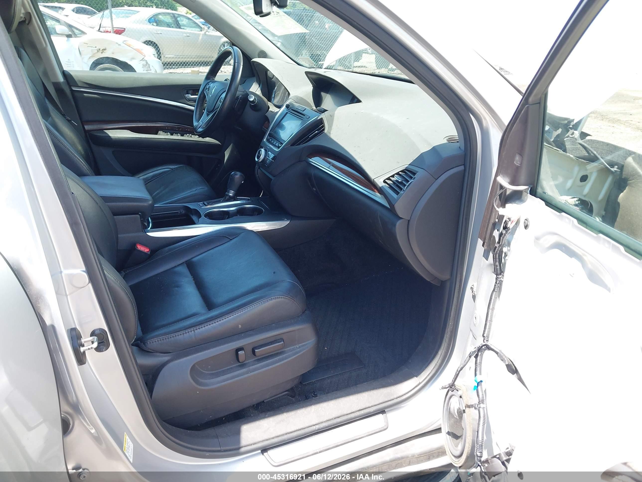 2014 Acura Mdx Technology Package Silver vin: 5FRYD4H49EB037383