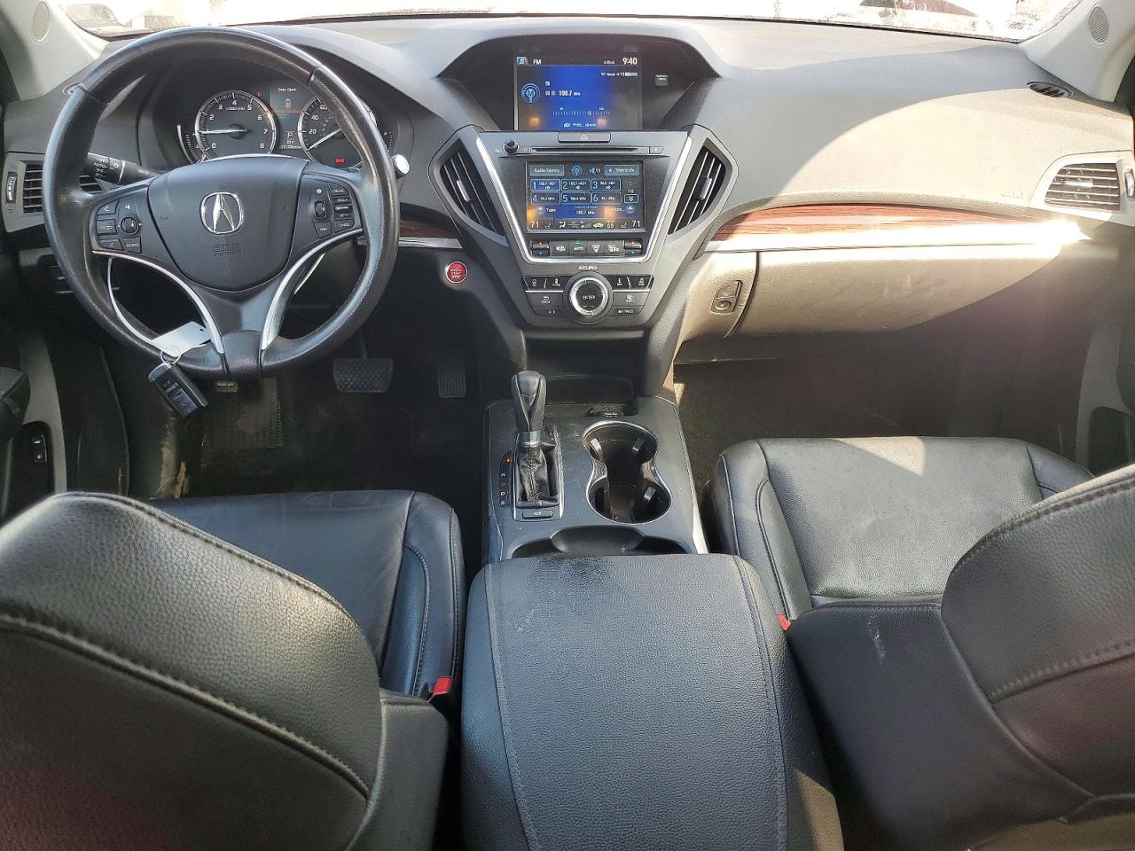 2014 Acura Mdx Technology Silver vin: 5FRYD4H49EB041997