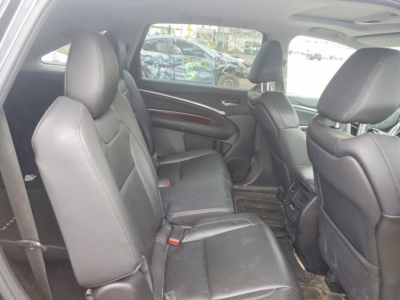 2014 Acura Mdx Technology Black vin: 5FRYD4H49EB503099