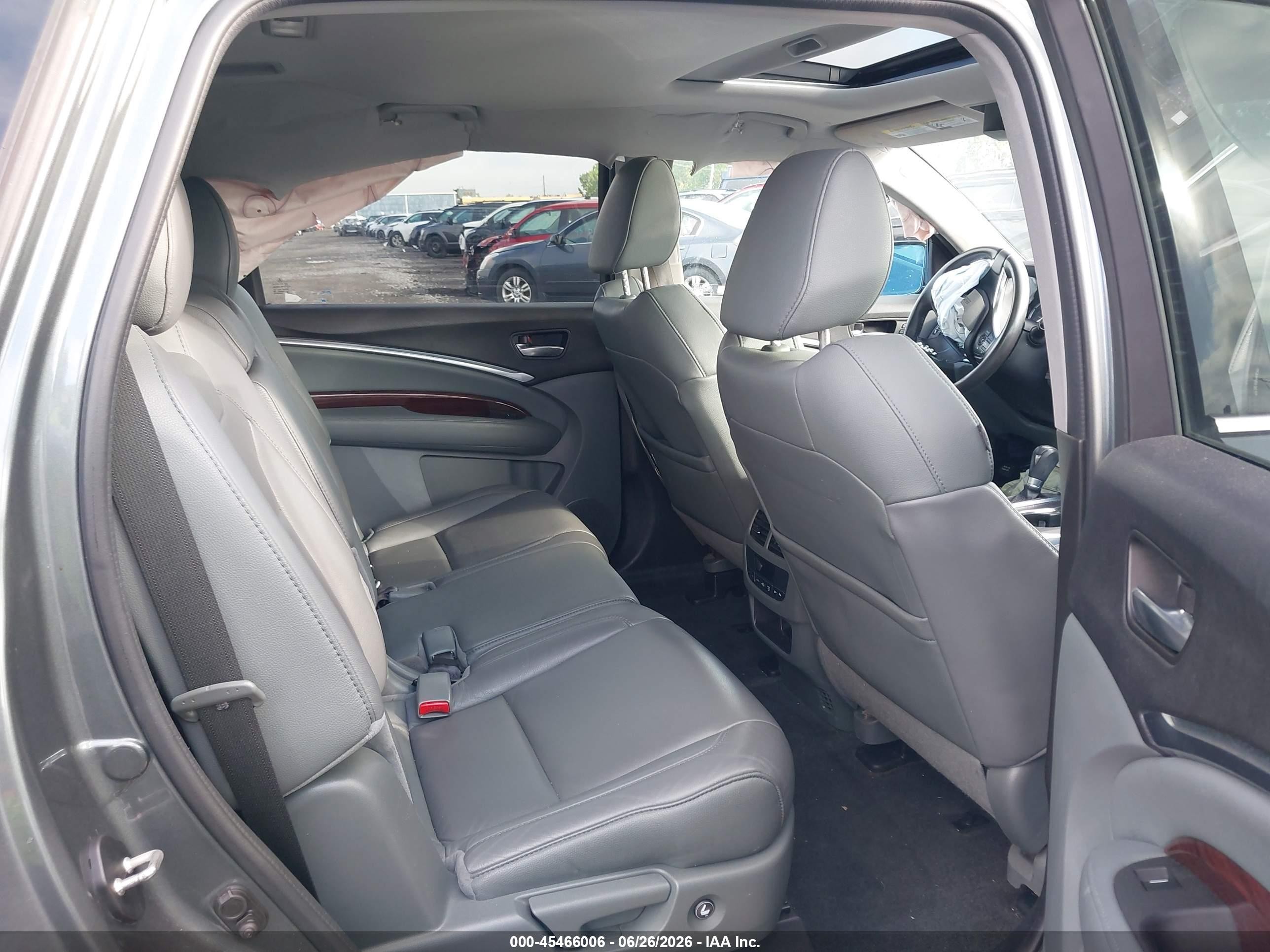 2015 Acura Mdx Technology Package Gray vin: 5FRYD4H49FB006202