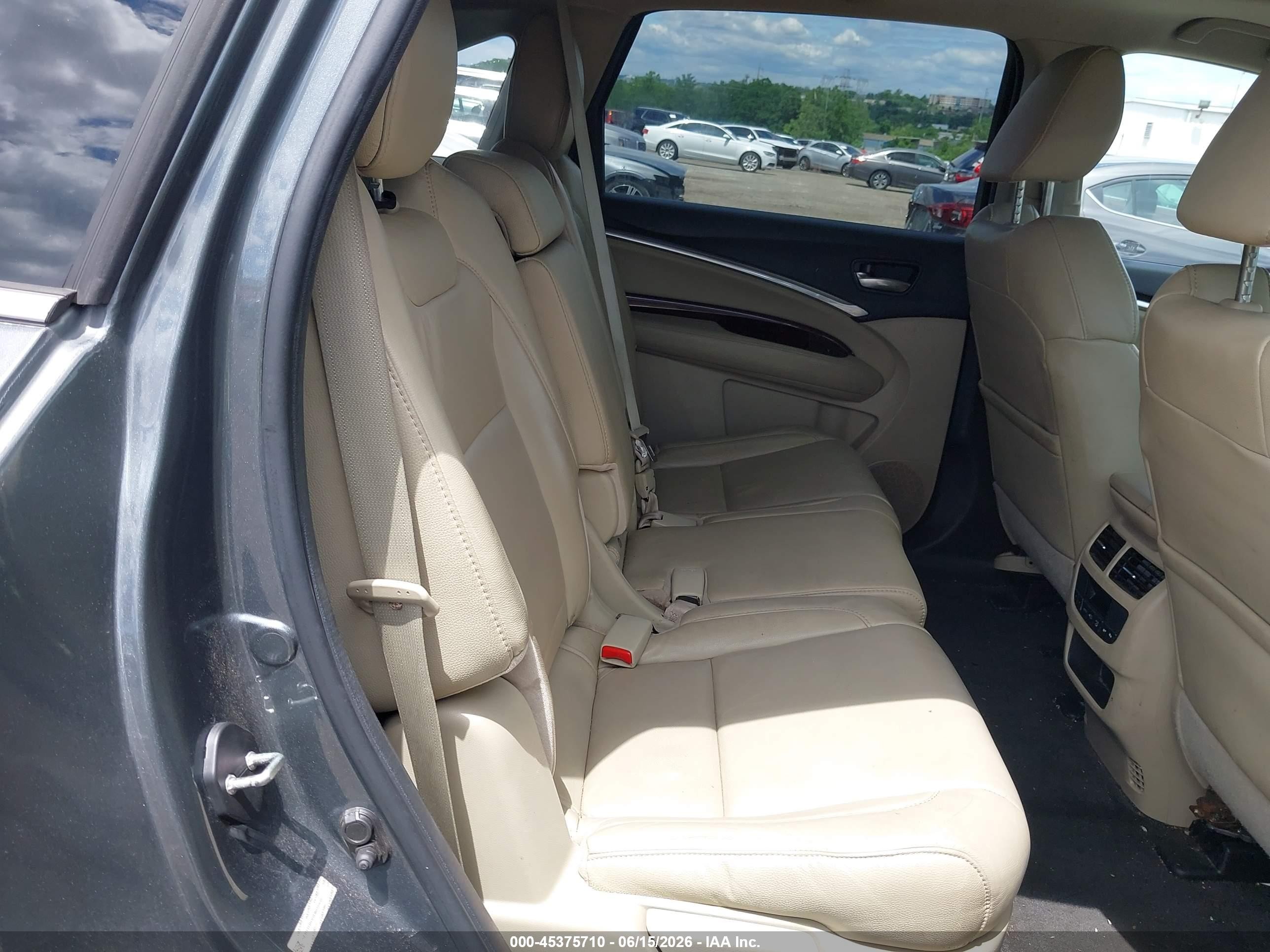 2015 Acura Mdx Technology Package Серый vin: 5FRYD4H49FB016938