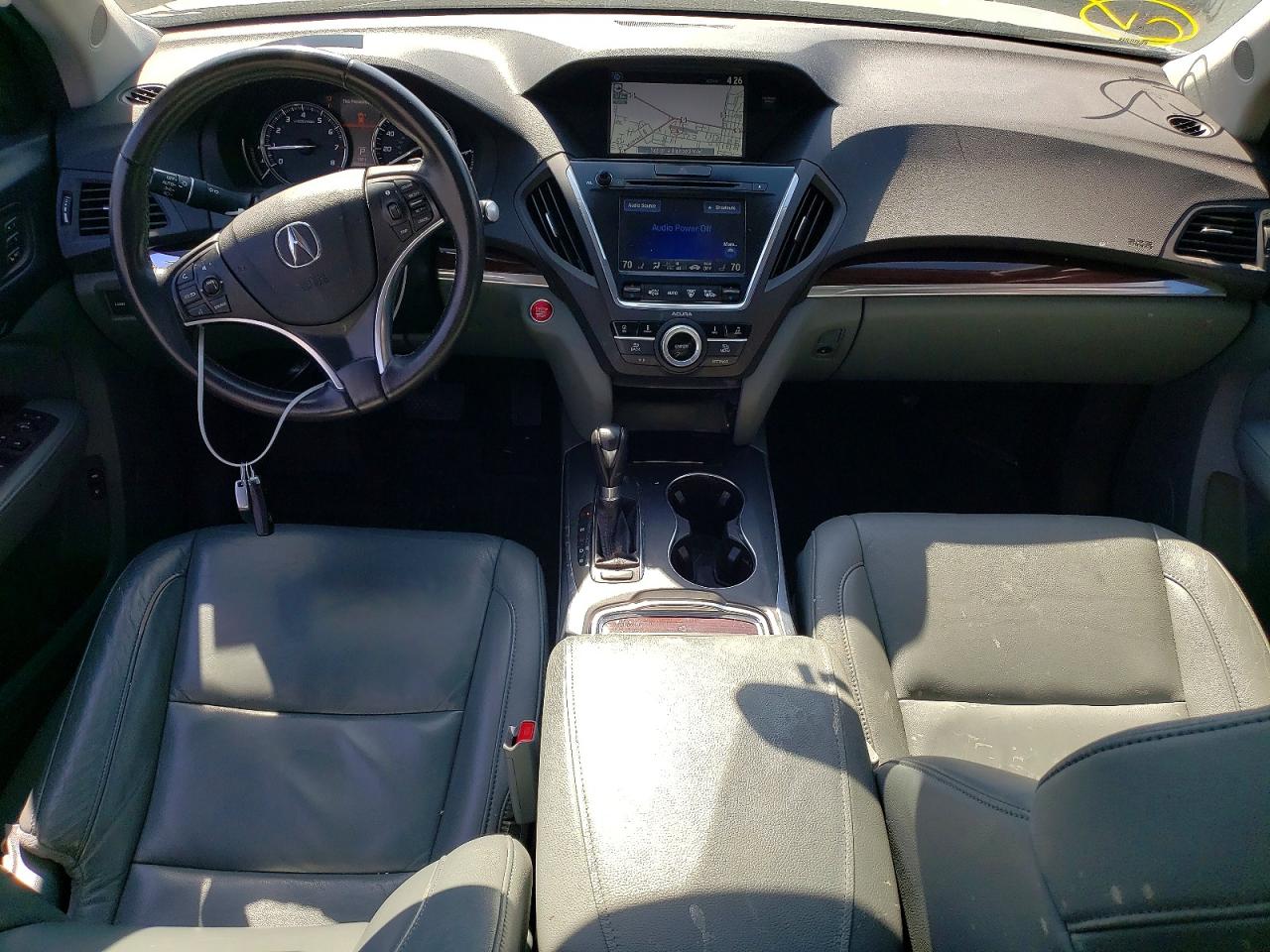 2015 Acura Mdx Technology Green vin: 5FRYD4H49FB021864