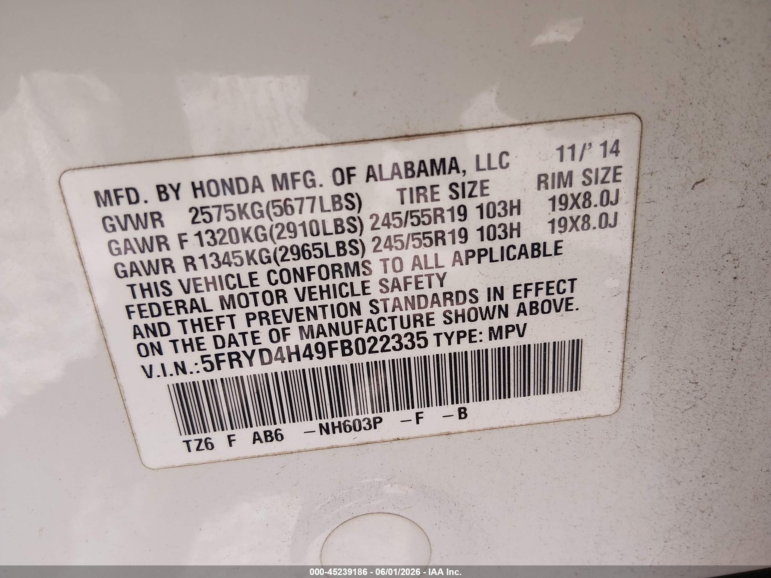 2015 Acura Mdx Technology Package Белый vin: 5FRYD4H49FB022335