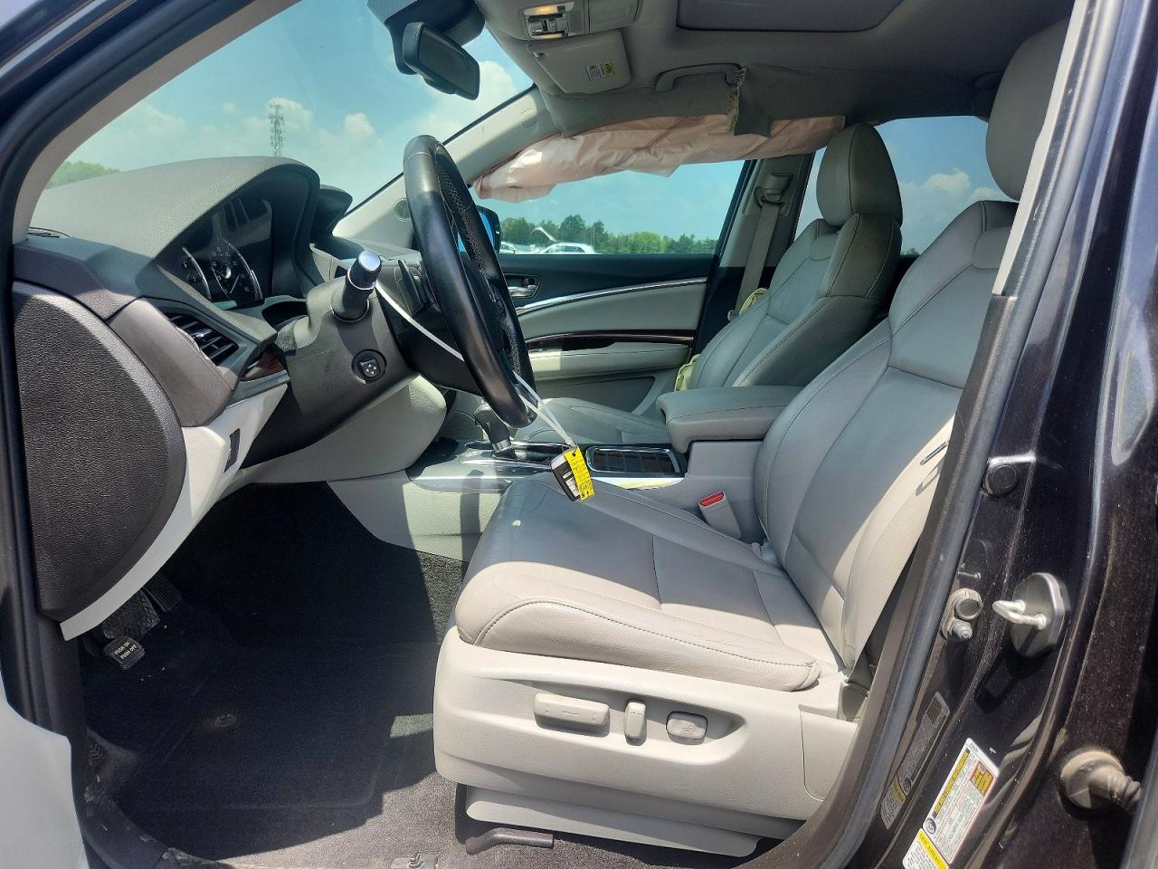 2015 Acura Mdx Technology Gray vin: 5FRYD4H49FB032508