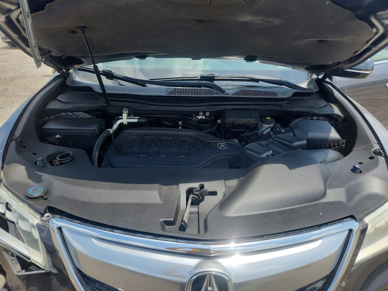 2015 Acura Mdx Technology Gray vin: 5FRYD4H49FB032508