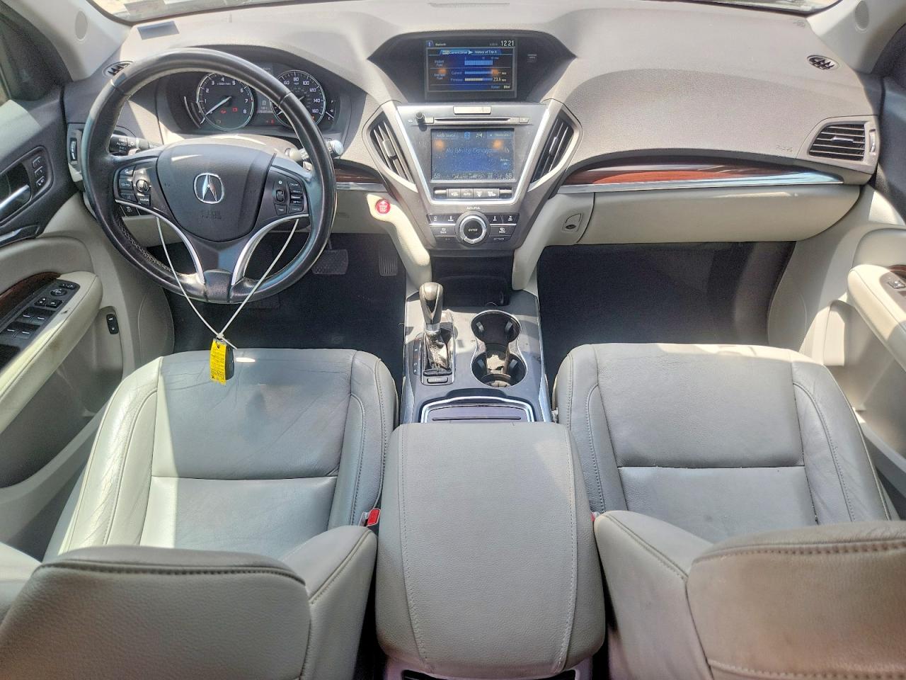 2015 Acura Mdx Technology Gray vin: 5FRYD4H49FB032508