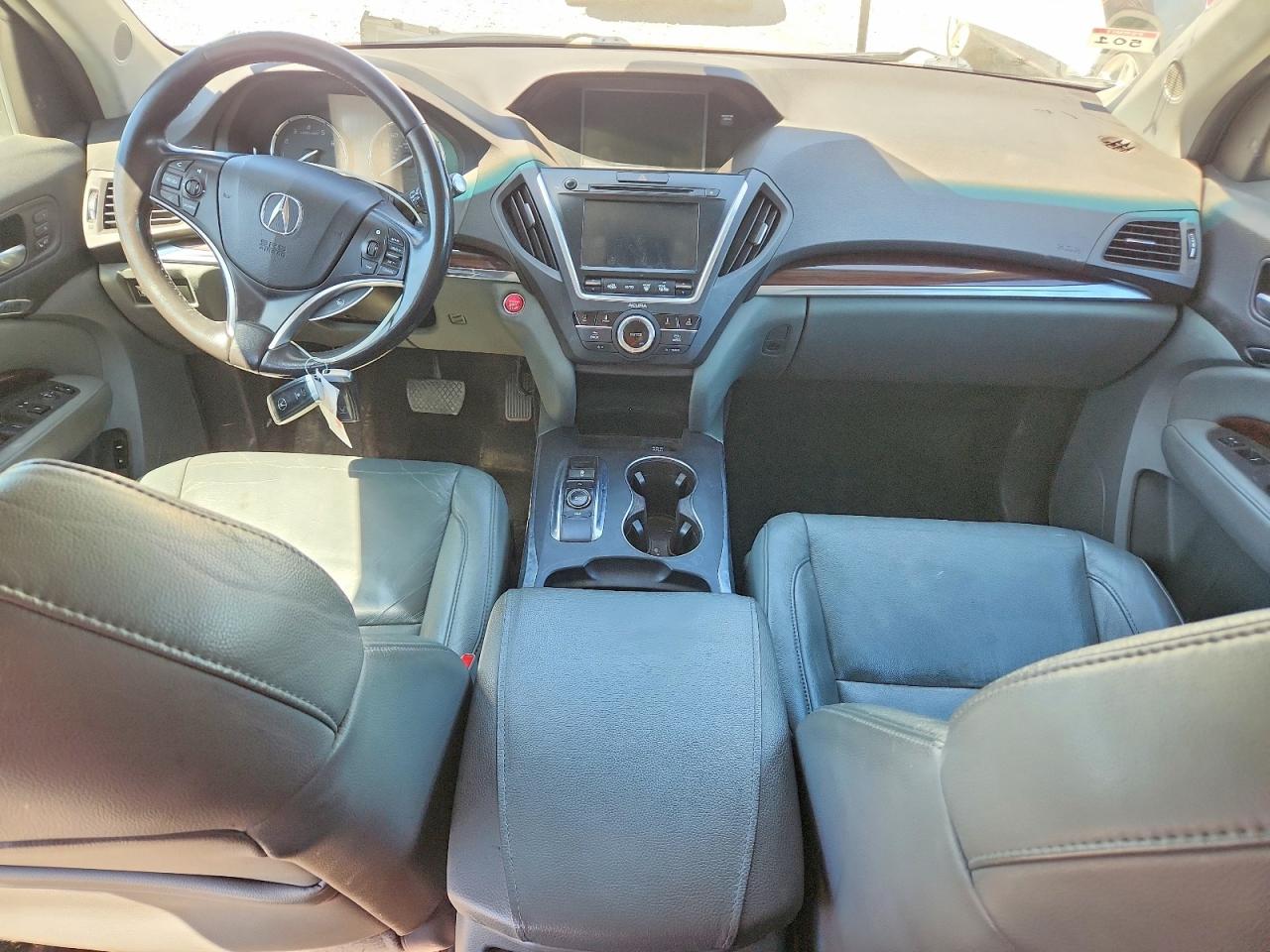 2016 Acura Mdx Technology White vin: 5FRYD4H49GB034602