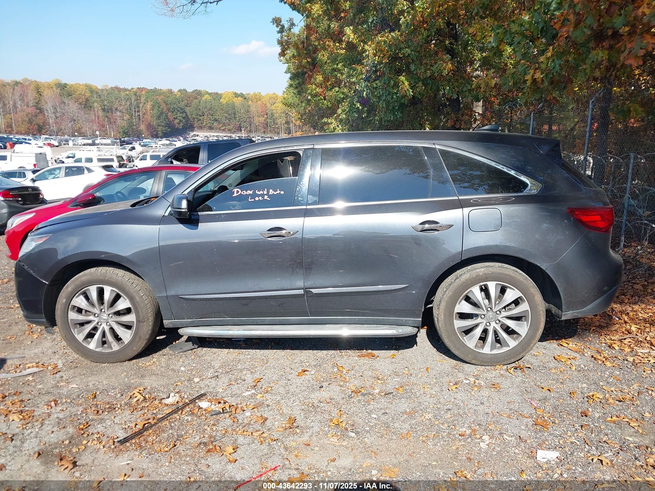 2014 Acura Mdx Technology Package Серый vin: 5FRYD4H4XEB012007