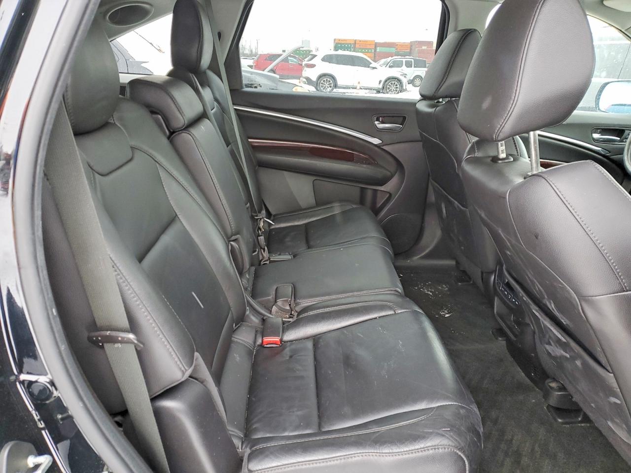 2014 Acura Mdx Technology Black vin: 5FRYD4H4XEB024934