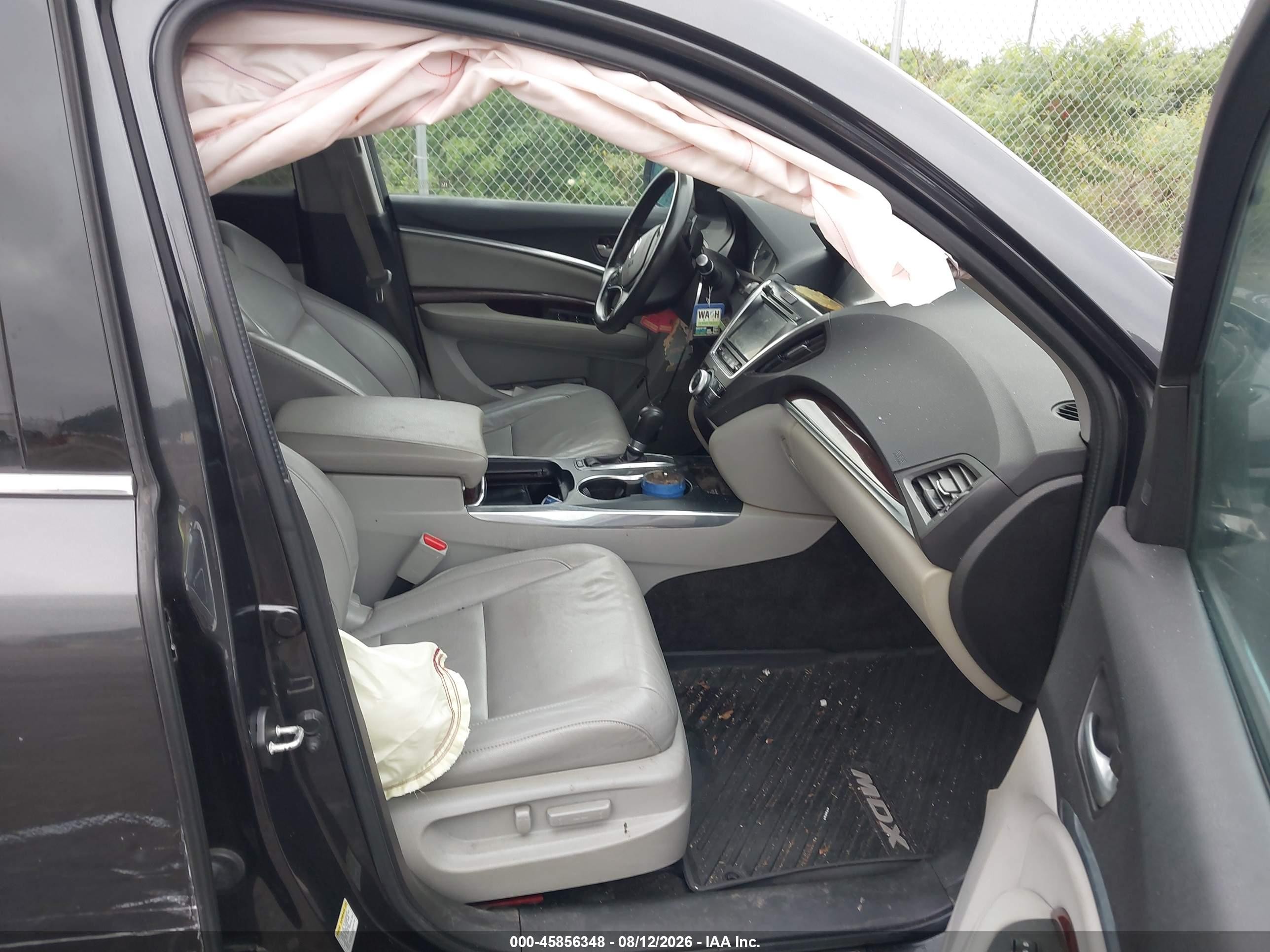 2014 Acura Mdx Technology Package Gray vin: 5FRYD4H4XEB041653