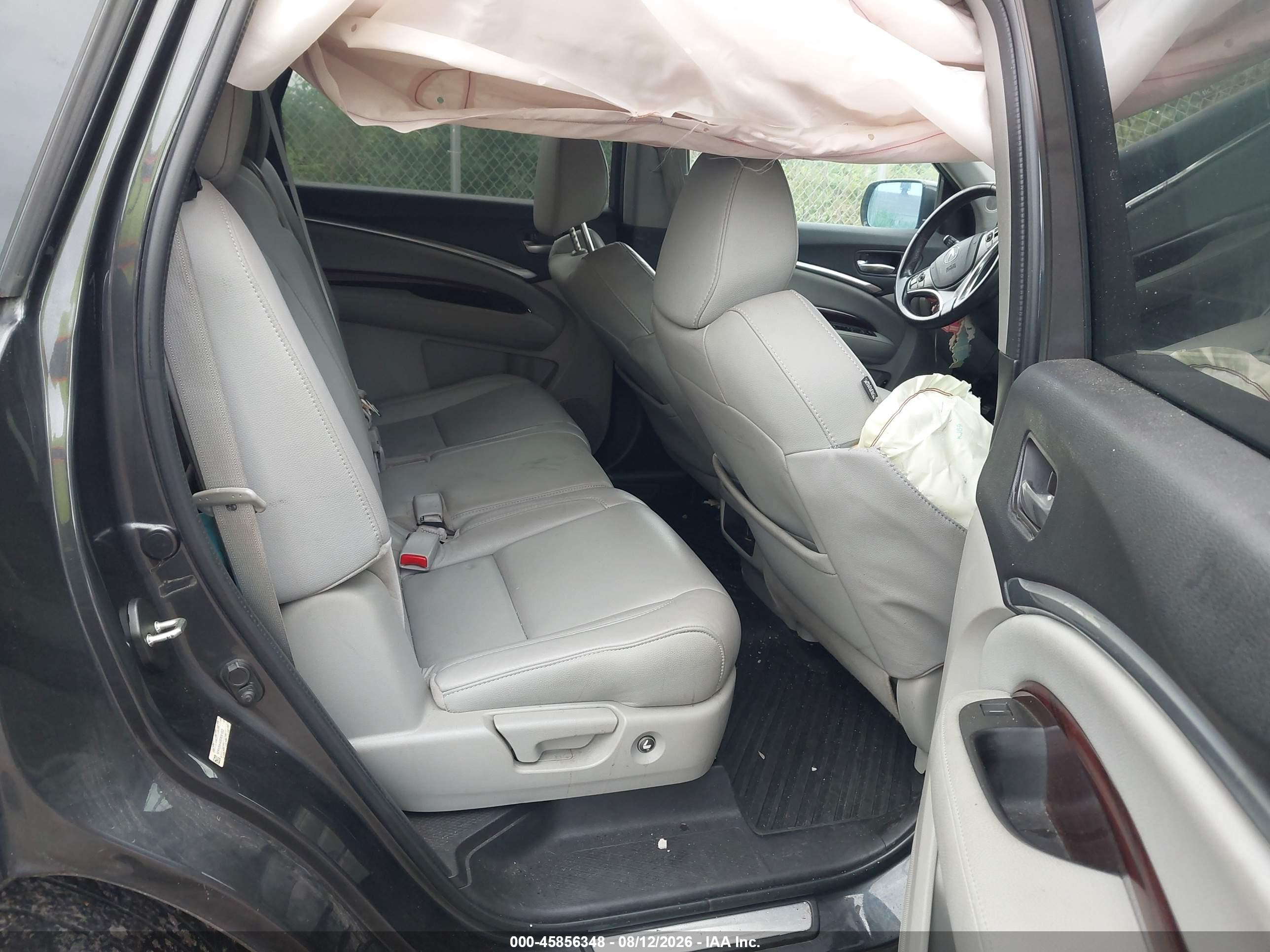 2014 Acura Mdx Technology Package Gray vin: 5FRYD4H4XEB041653