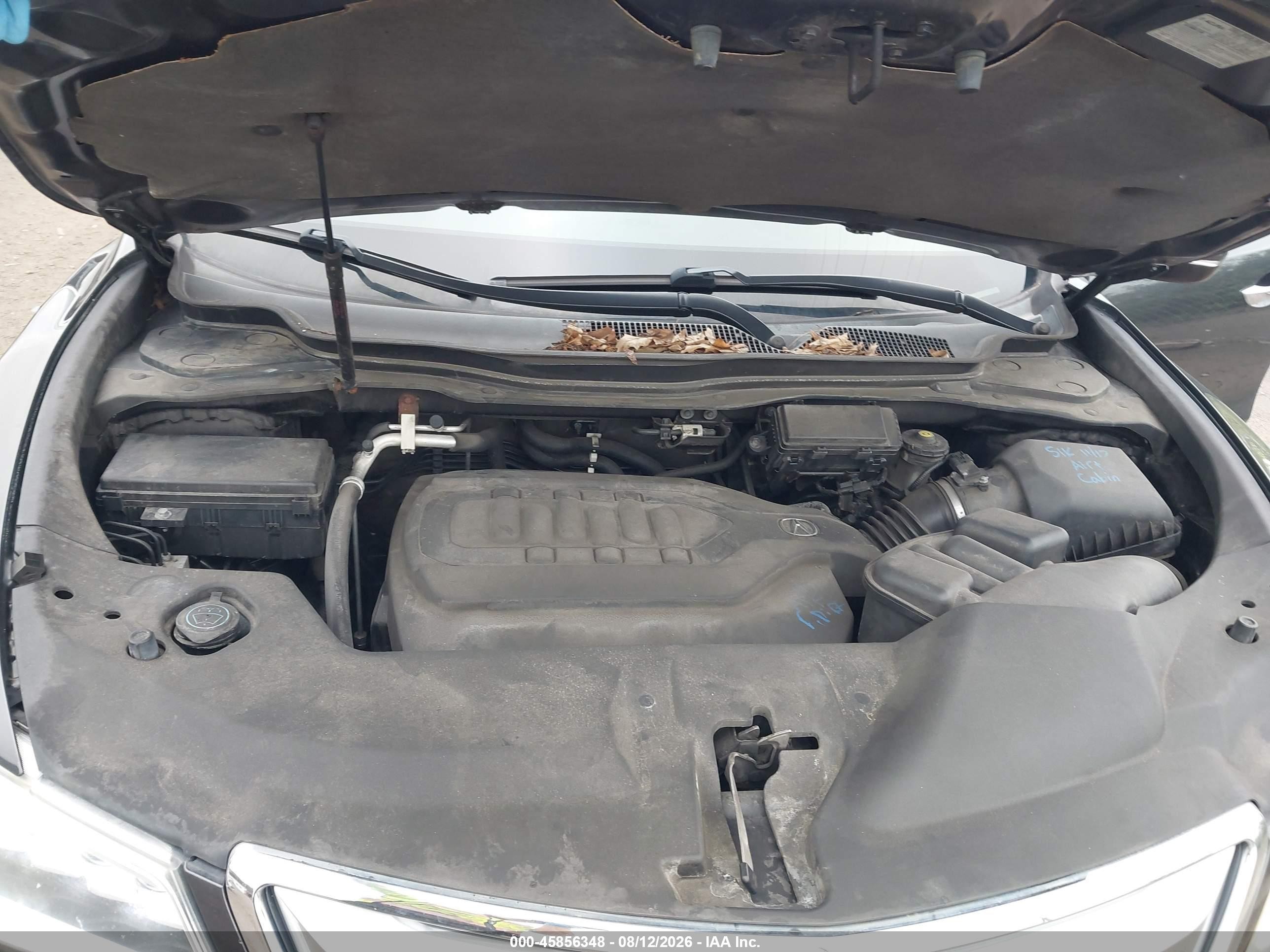 2014 Acura Mdx Technology Package Gray vin: 5FRYD4H4XEB041653