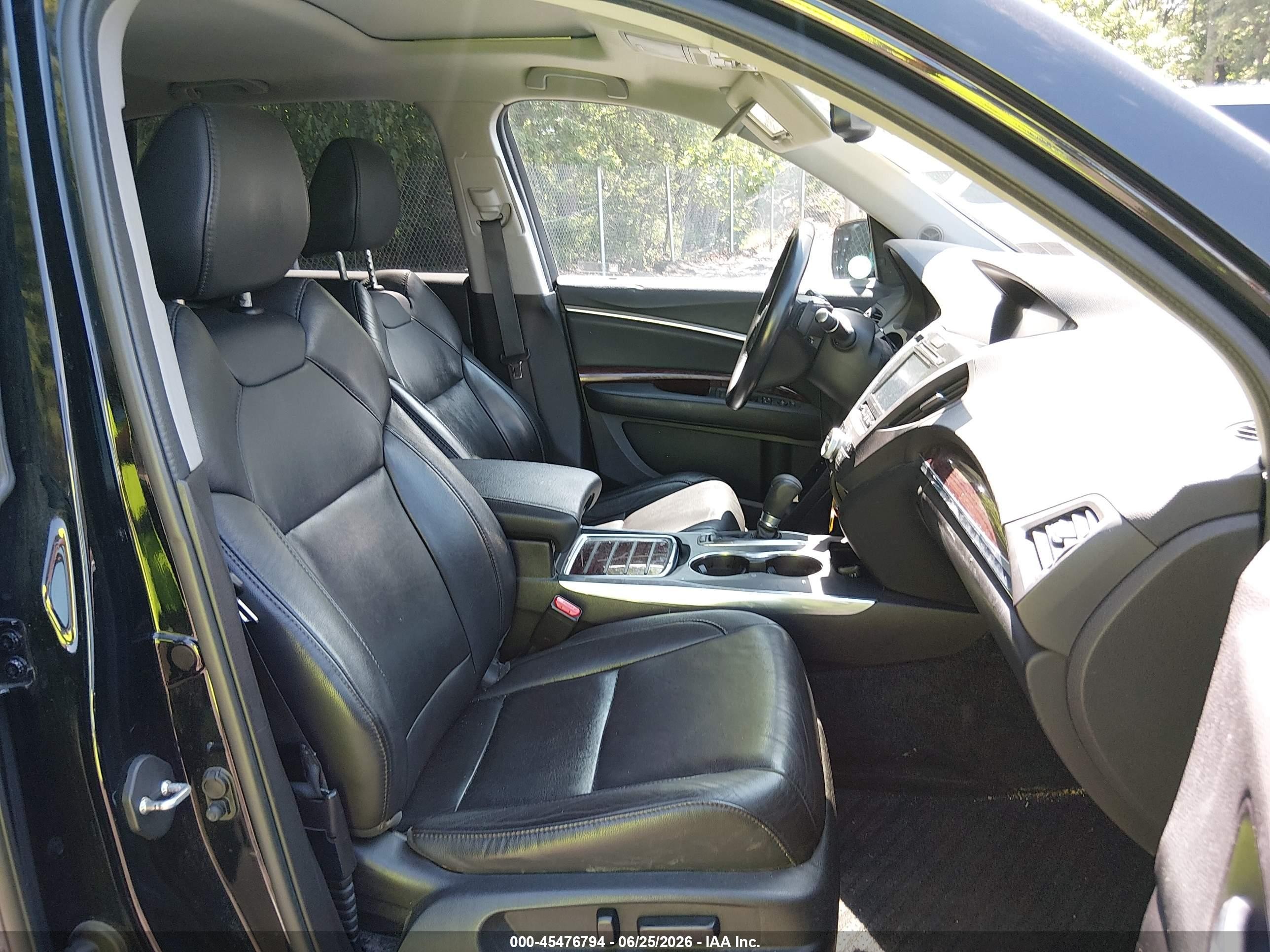 2014 Acura Mdx Technology Package Black vin: 5FRYD4H4XEB046173