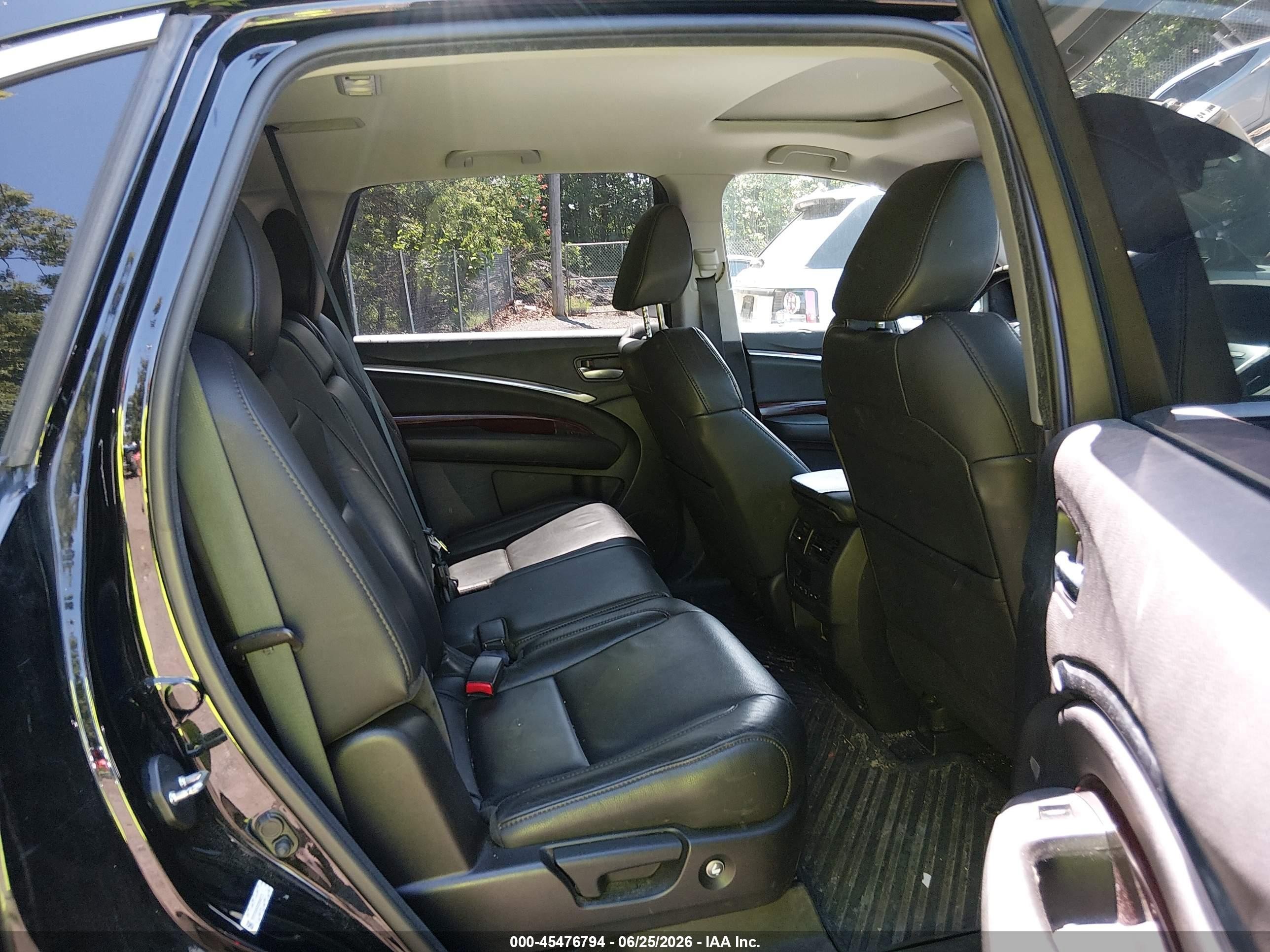 2014 Acura Mdx Technology Package Black vin: 5FRYD4H4XEB046173