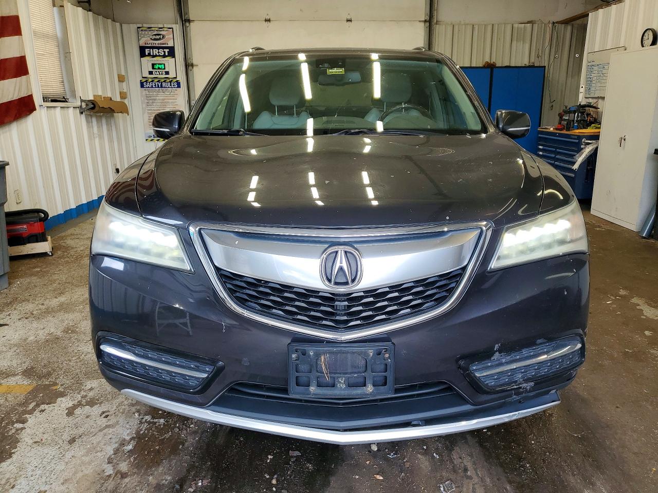 2015 Acura Mdx Technology Gray vin: 5FRYD4H4XFB001834