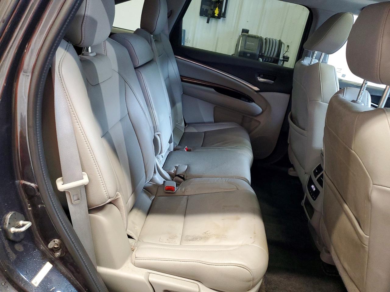 2015 Acura Mdx Technology Gray vin: 5FRYD4H4XFB001834