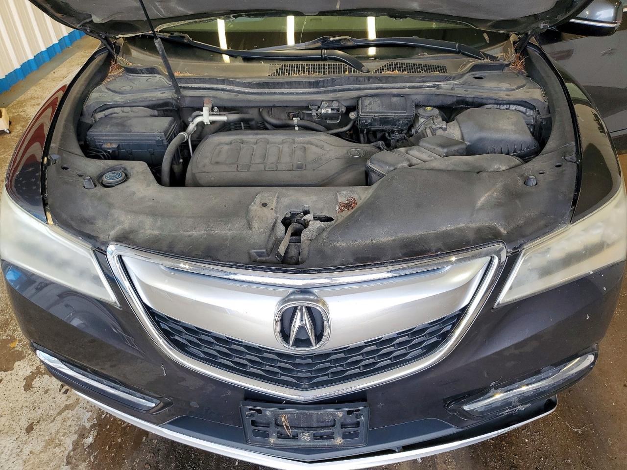 2015 Acura Mdx Technology Gray vin: 5FRYD4H4XFB001834