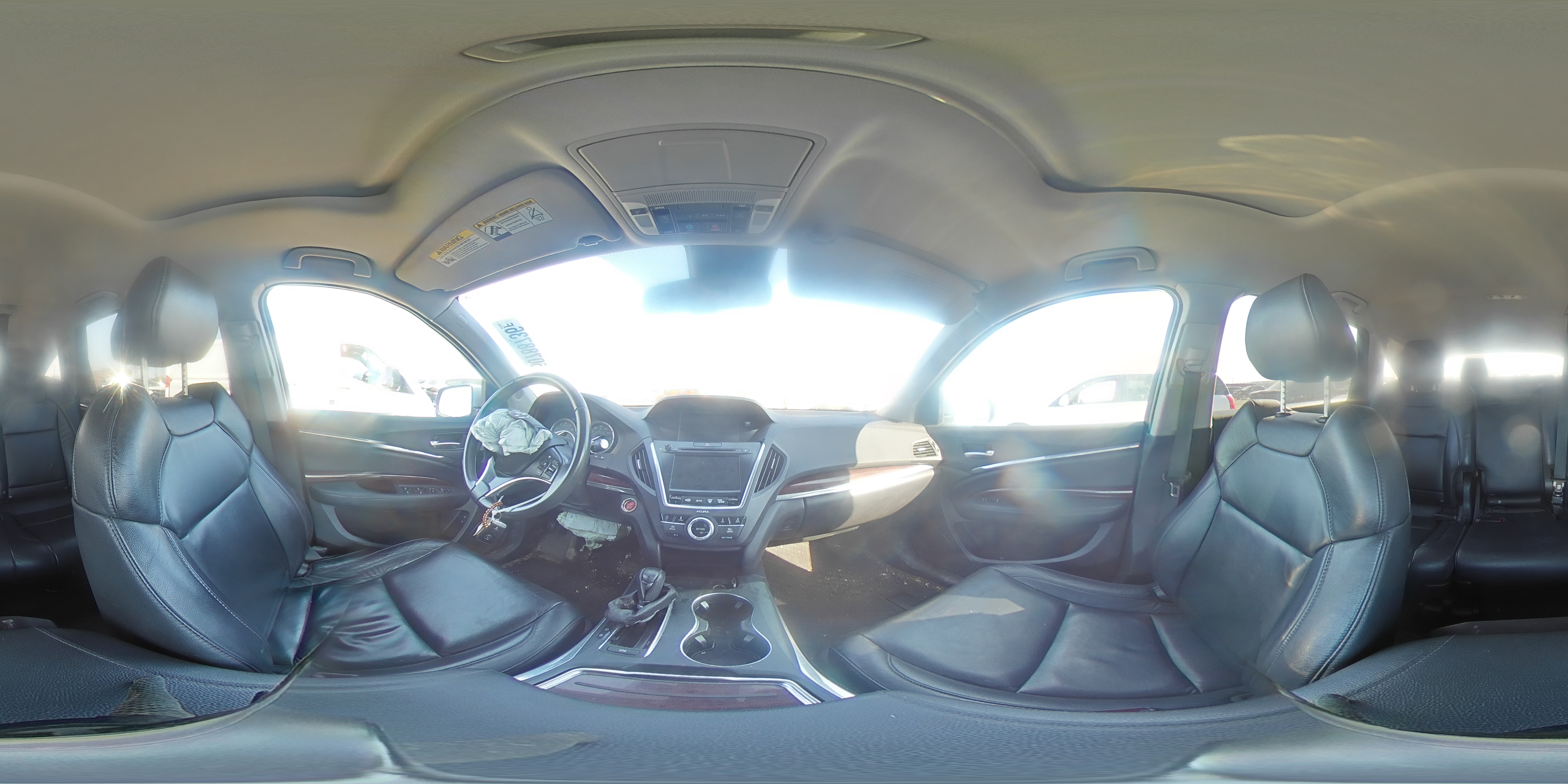 2015 Acura Mdx Technology Silver vin: 5FRYD4H4XFB007522