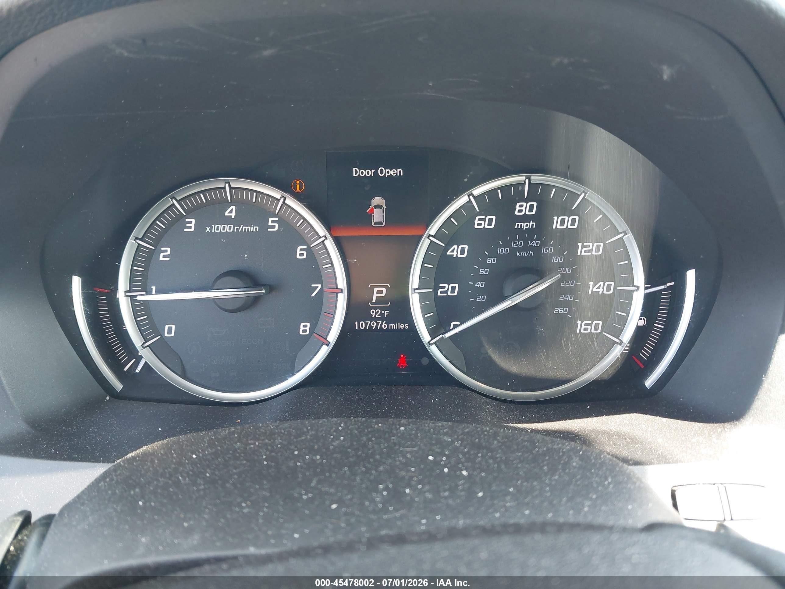 2015 Acura Mdx Technology Package Gray vin: 5FRYD4H4XFB019721