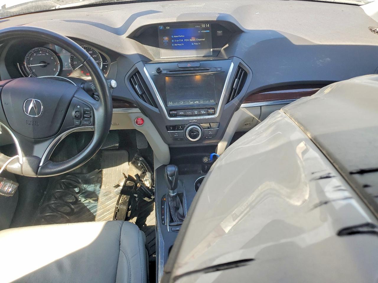 2015 Acura Mdx Technology Silver vin: 5FRYD4H4XFB025762