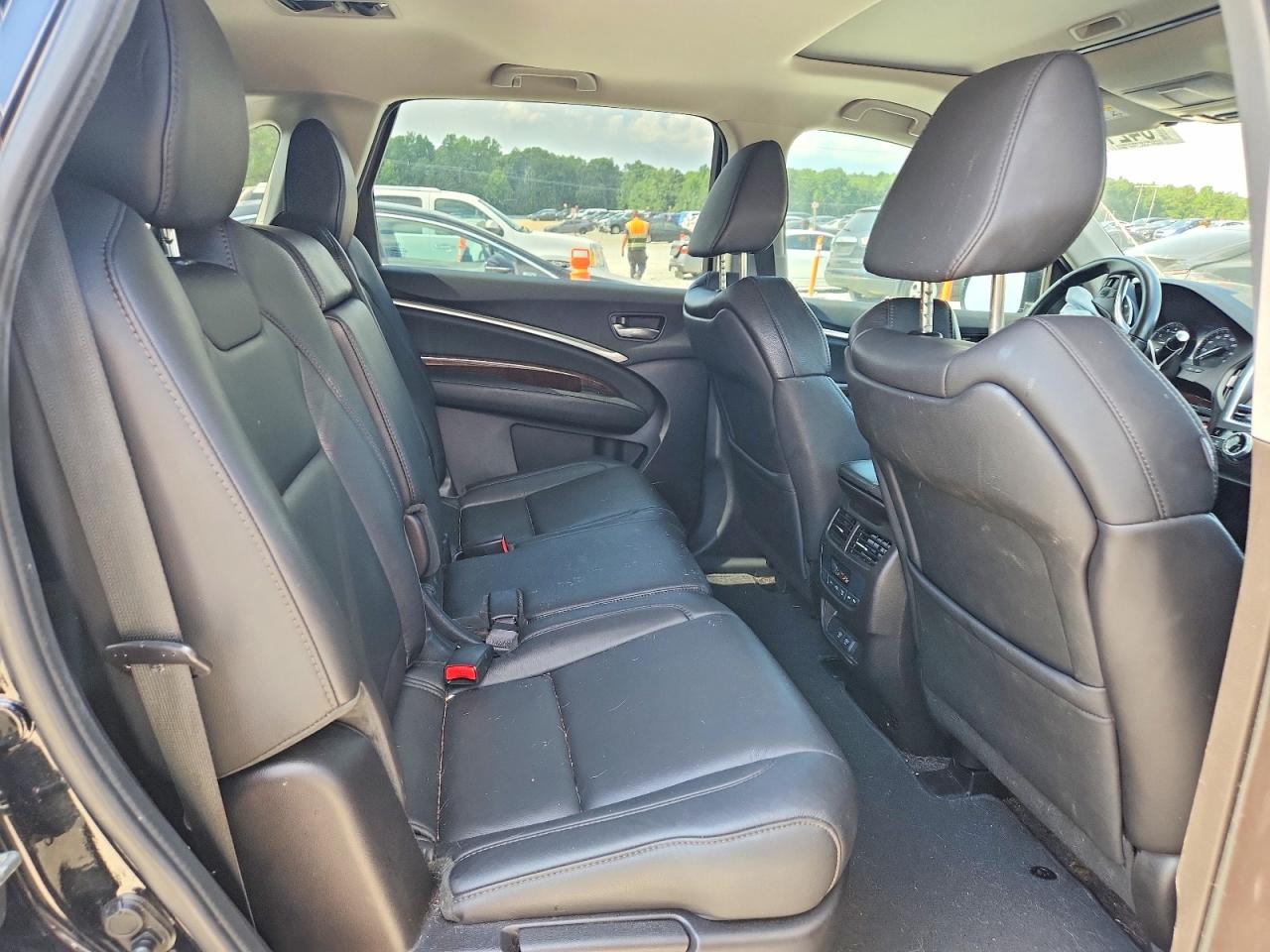 2017 Acura Mdx Technology Black vin: 5FRYD4H53HB014162