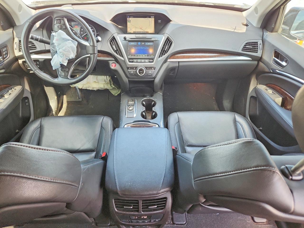 2017 Acura Mdx Technology Black vin: 5FRYD4H53HB014162